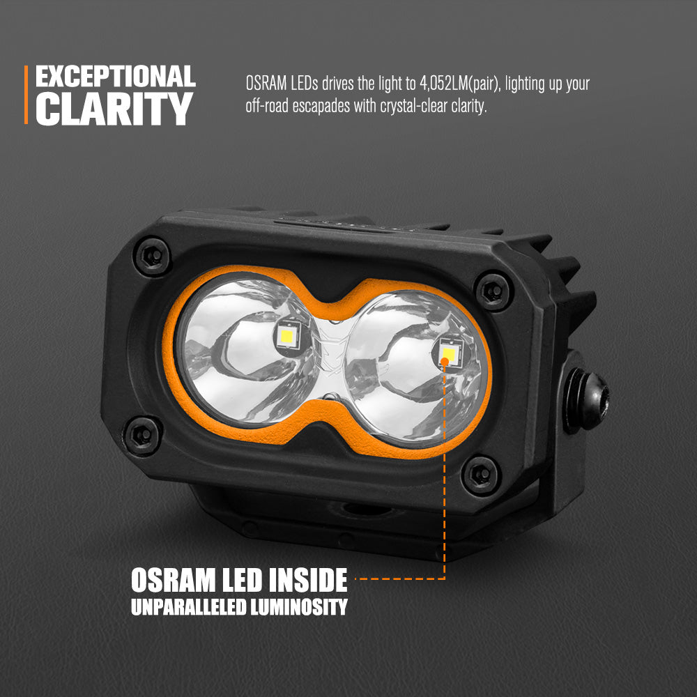 Lightfox 3 inch 1Lux@348m IP68 4,052LM - Sunyee