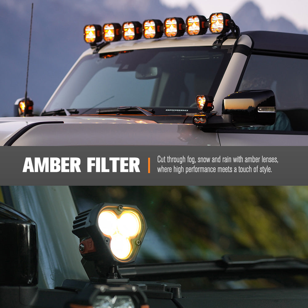 Lightfox 3 inch 1Lux@458m IP68 6,472LM - Sunyee