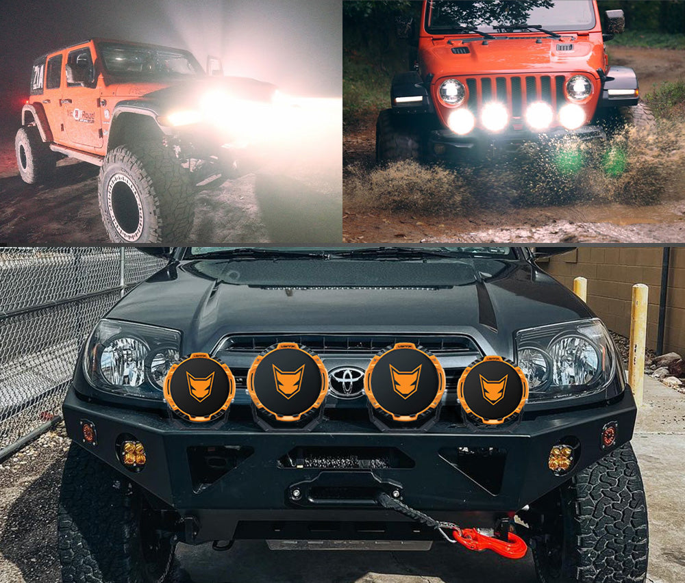 Lightfox Starrix 7 inch+9 inch Osram LED Driving Lights - Sunyee