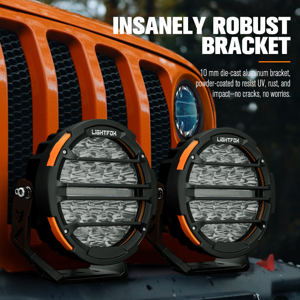 Lightfox Polaris 7inch 1Lux@1,230m (Pair) IP68 15,972 (Pair) - Sunyee