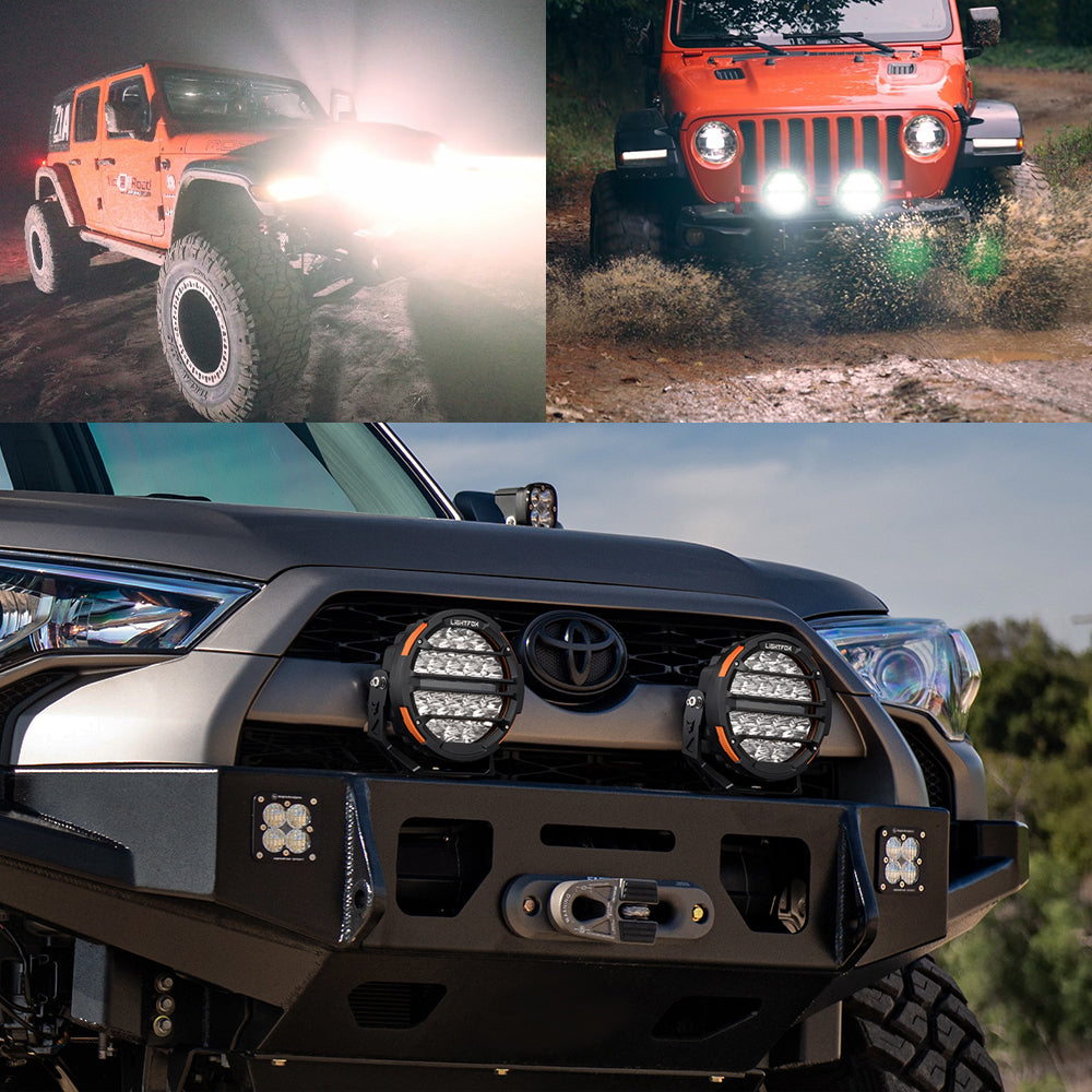 Lightfox Polaris 7inch 1Lux@1,230m (Pair) IP68 15,972 (Pair) - Sunyee