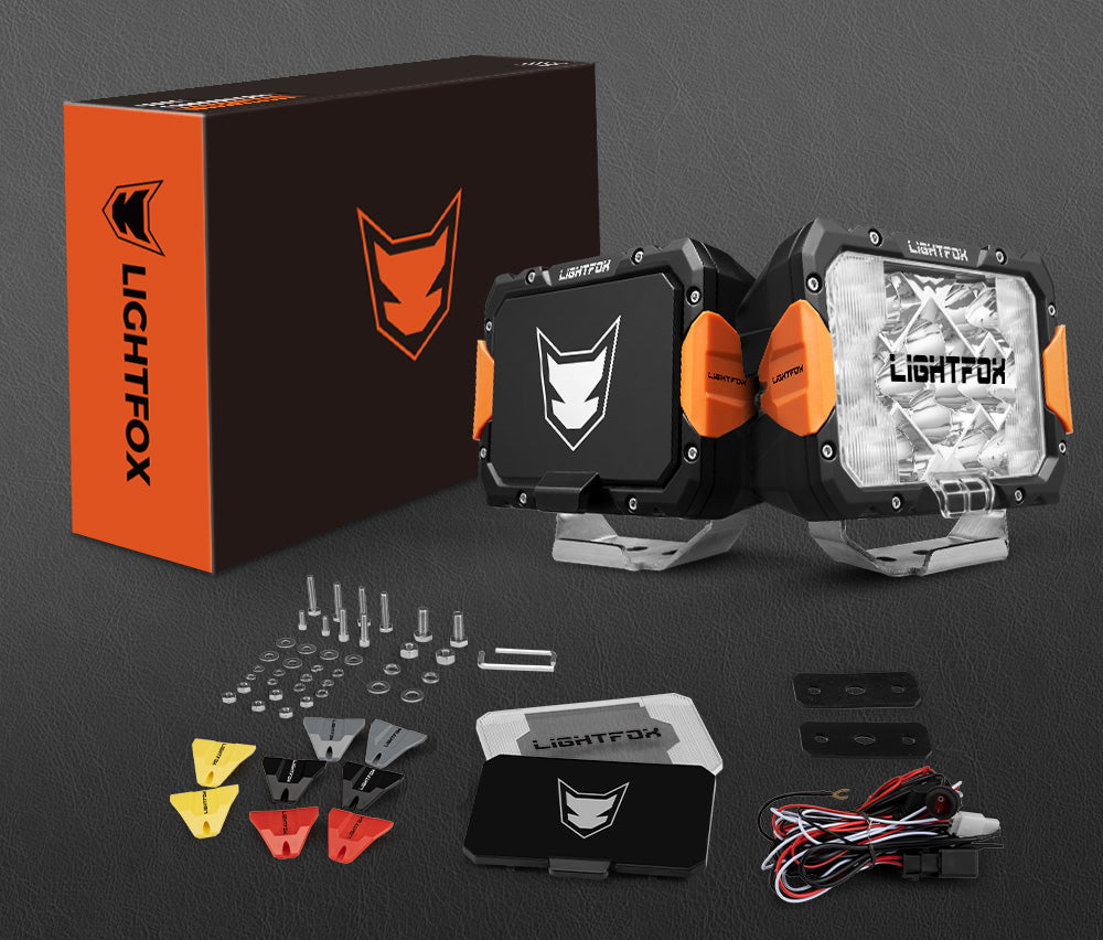 Lightfox Pegasus 9inch LED Driving Light 1Lux@820M IP68 13,560 lumen - Sunyee