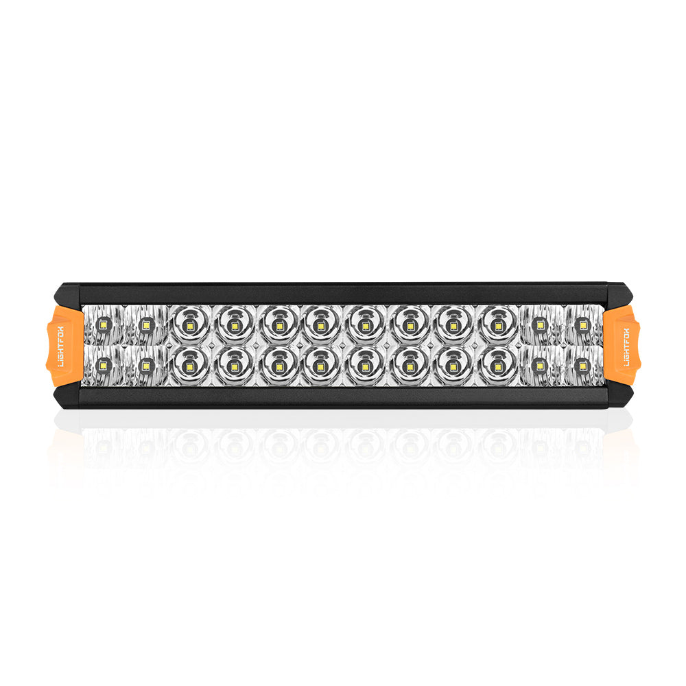 Lightfox 12" 20" 30" 40" Osram LED Light Bar Dual Rows Combo Beam Driving Lamp - Sunyee