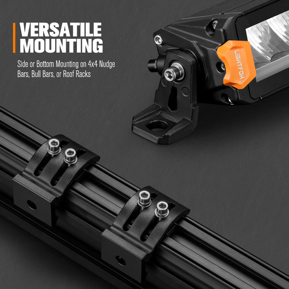 Lightfox Vertex Series 12" 21" 32" 40" 50" LED Light Bar Combo Beam With DRL 4x4 - Sunyee