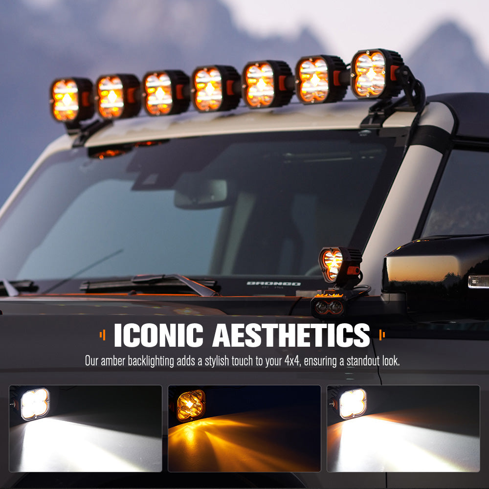 Lightfox Cygnus 5inch LED Work Light 1Lux@651m IP68 14,106LM - Sunyee