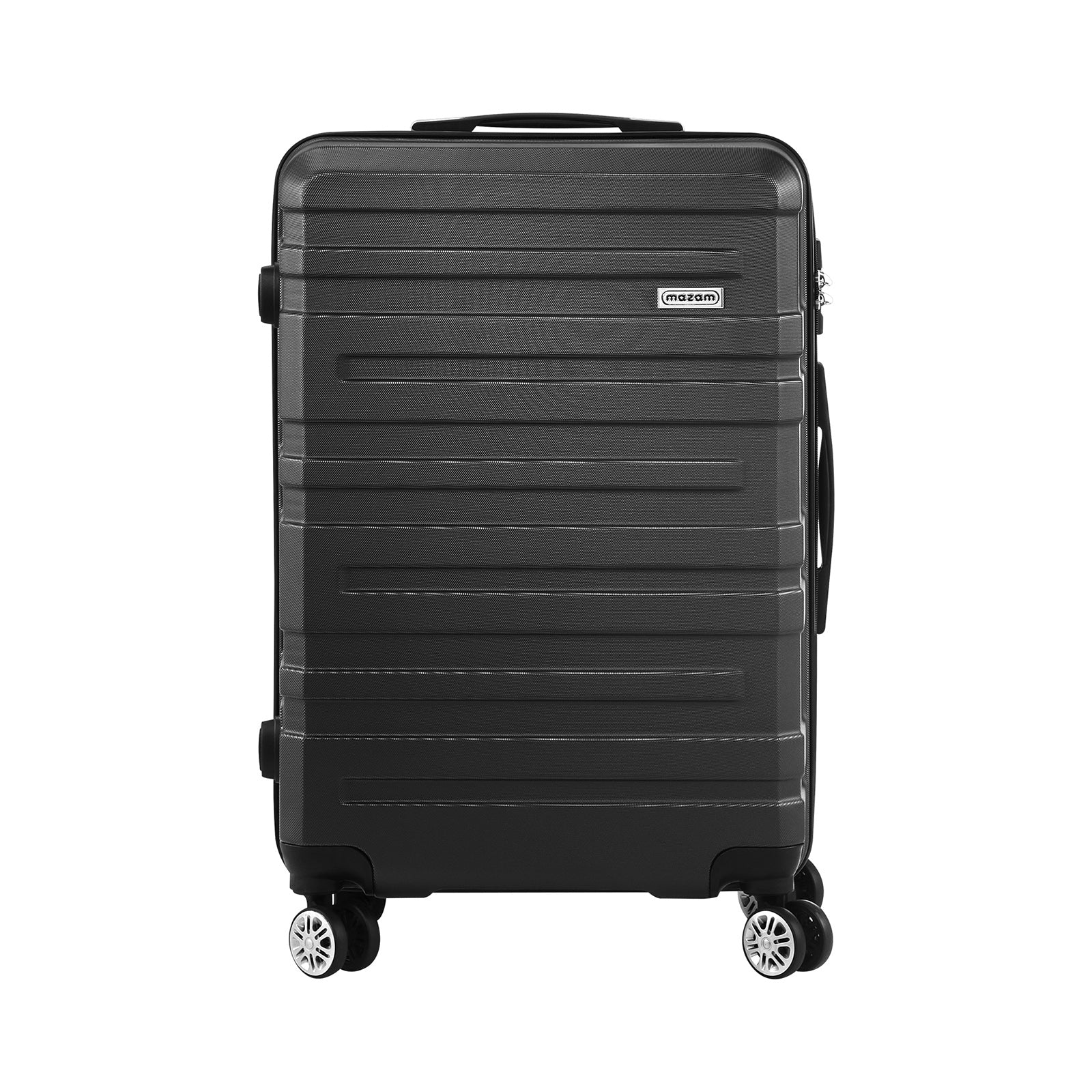 Mazam 28" Luggage Suitcase Trolley Set Travel TSA Lock Storage Hard Case Black - Sunyee