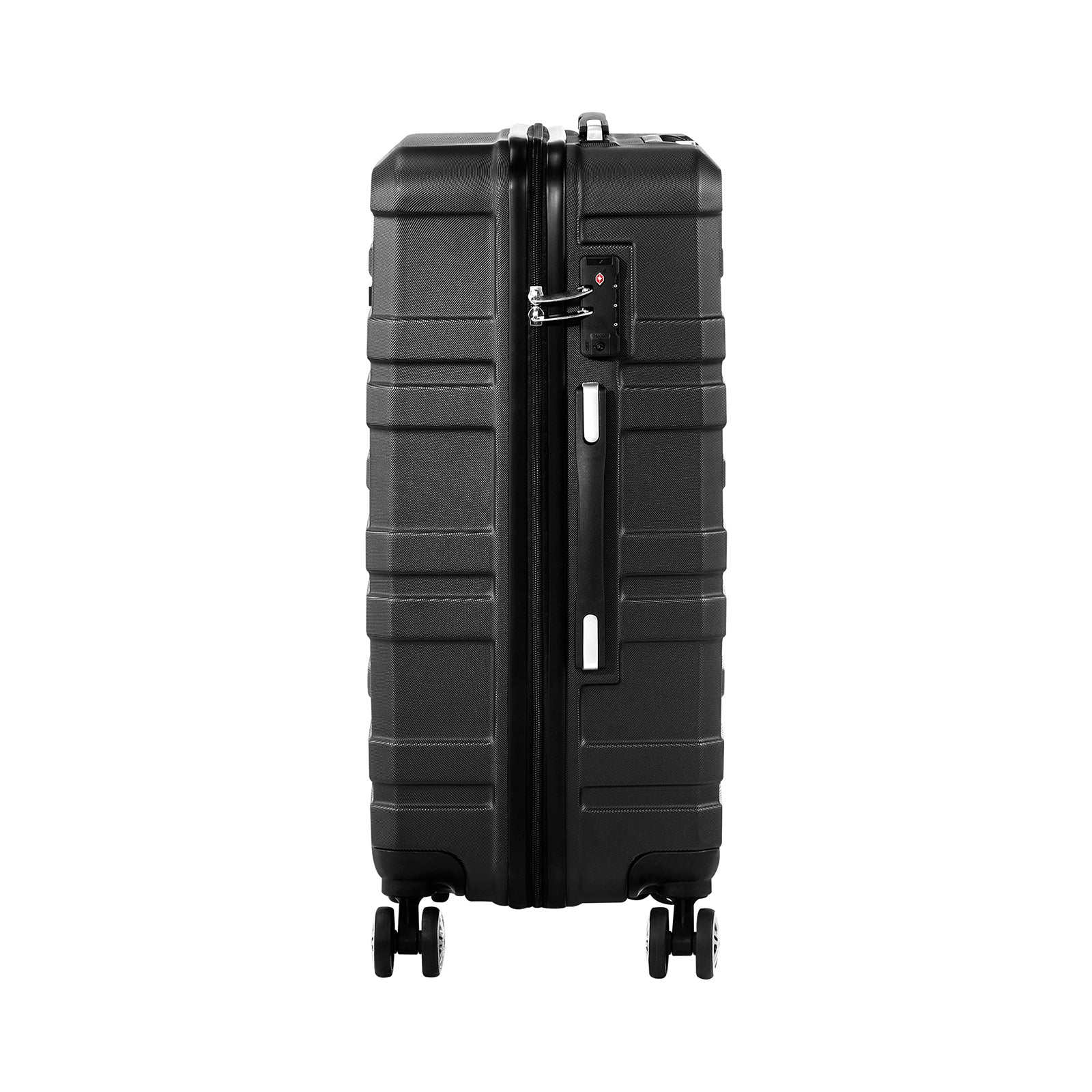 Mazam 28" Luggage Suitcase Trolley Set Travel TSA Lock Storage Hard Case Black - Sunyee