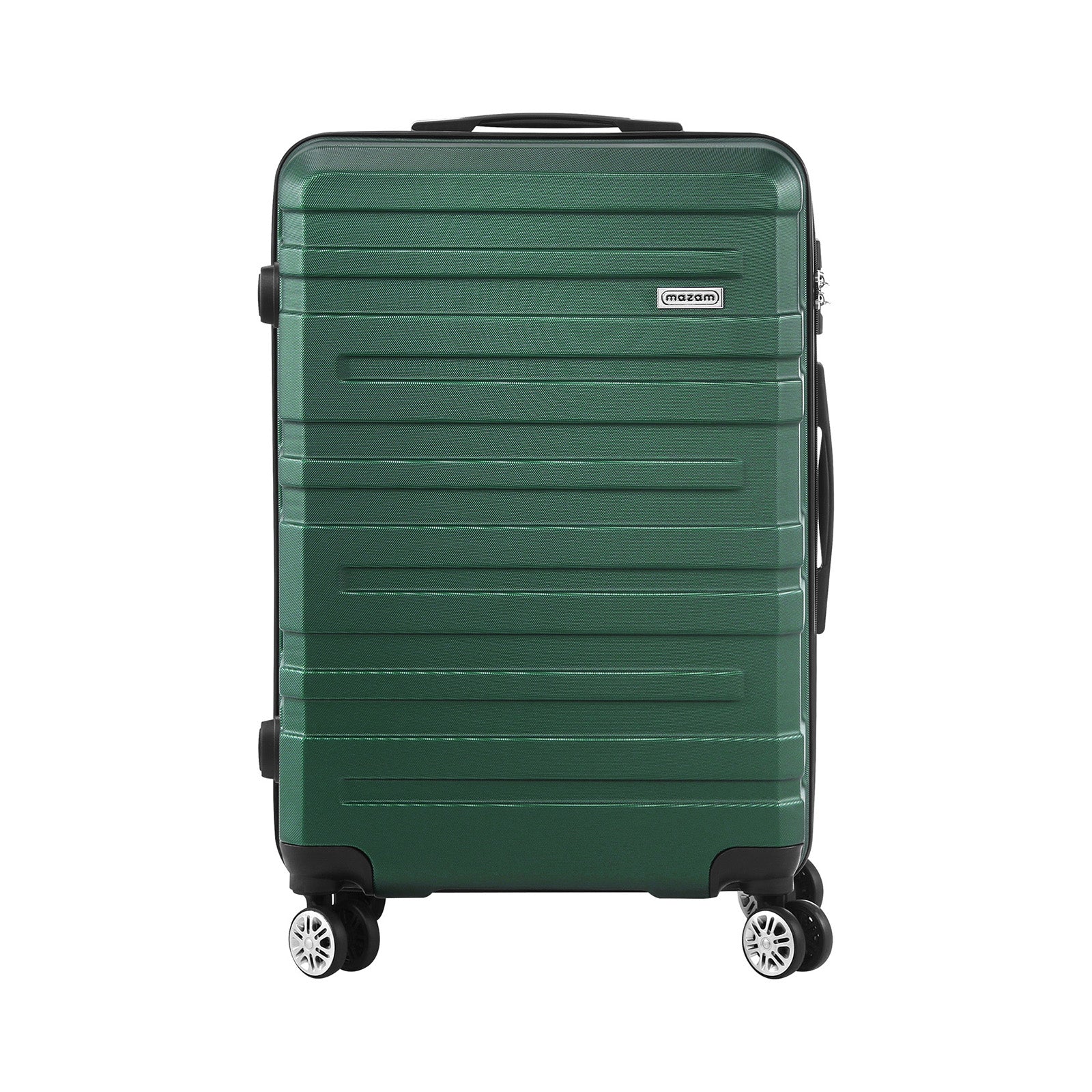 Mazam 28" Luggage Suitcase Trolley Set Travel TSA Lock Storage Hard Case Green - Sunyee