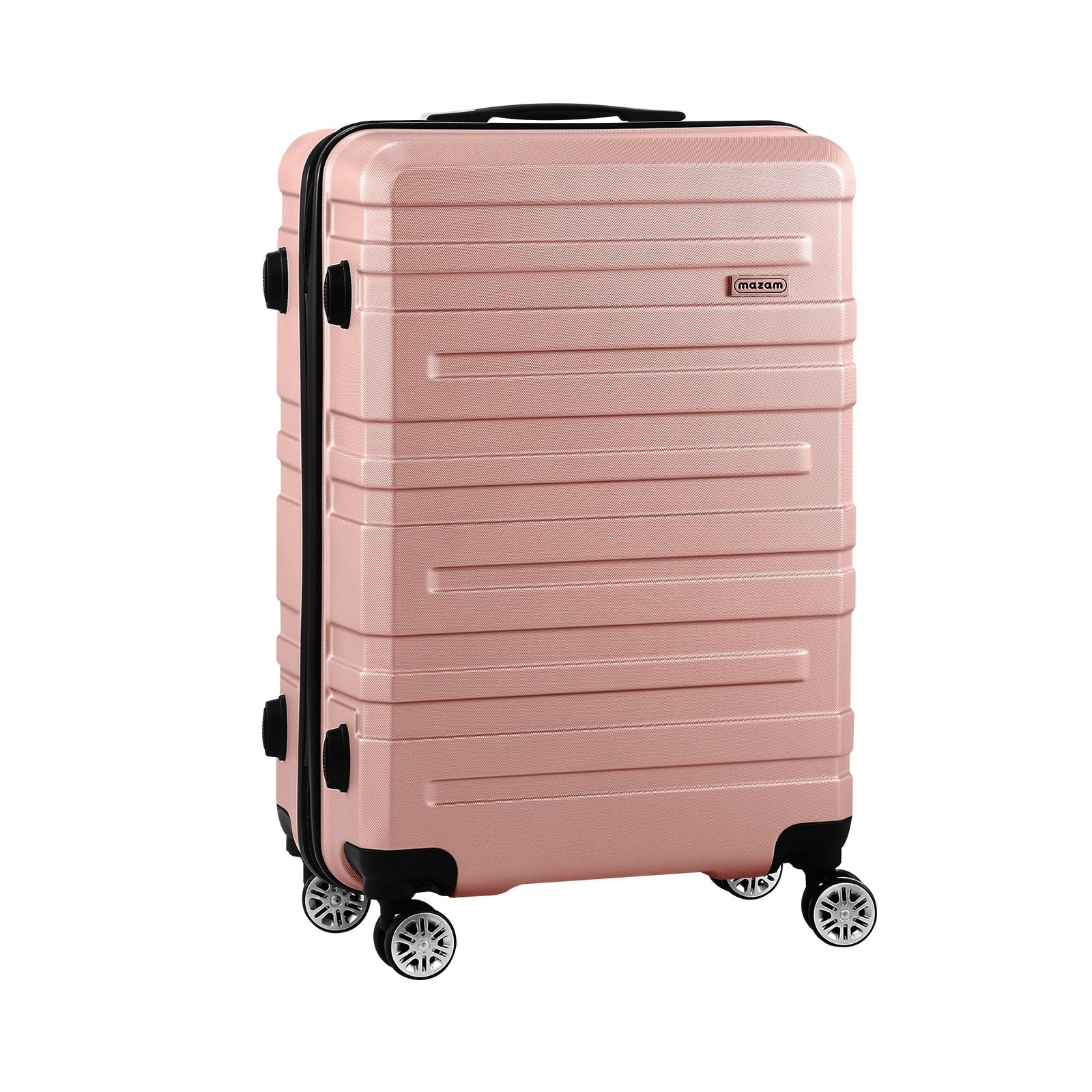Mazam 28" Luggage Suitcase Trolley Set Travel TSA Lock Storage Hard Case Pink - Sunyee