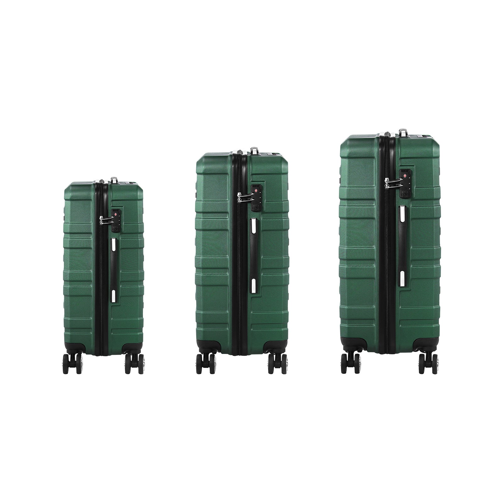 Mazam 1/2/3PCS Luggage Suitcase Trolley Set Travel TSA Lock Storage Hard Case - Sunyee