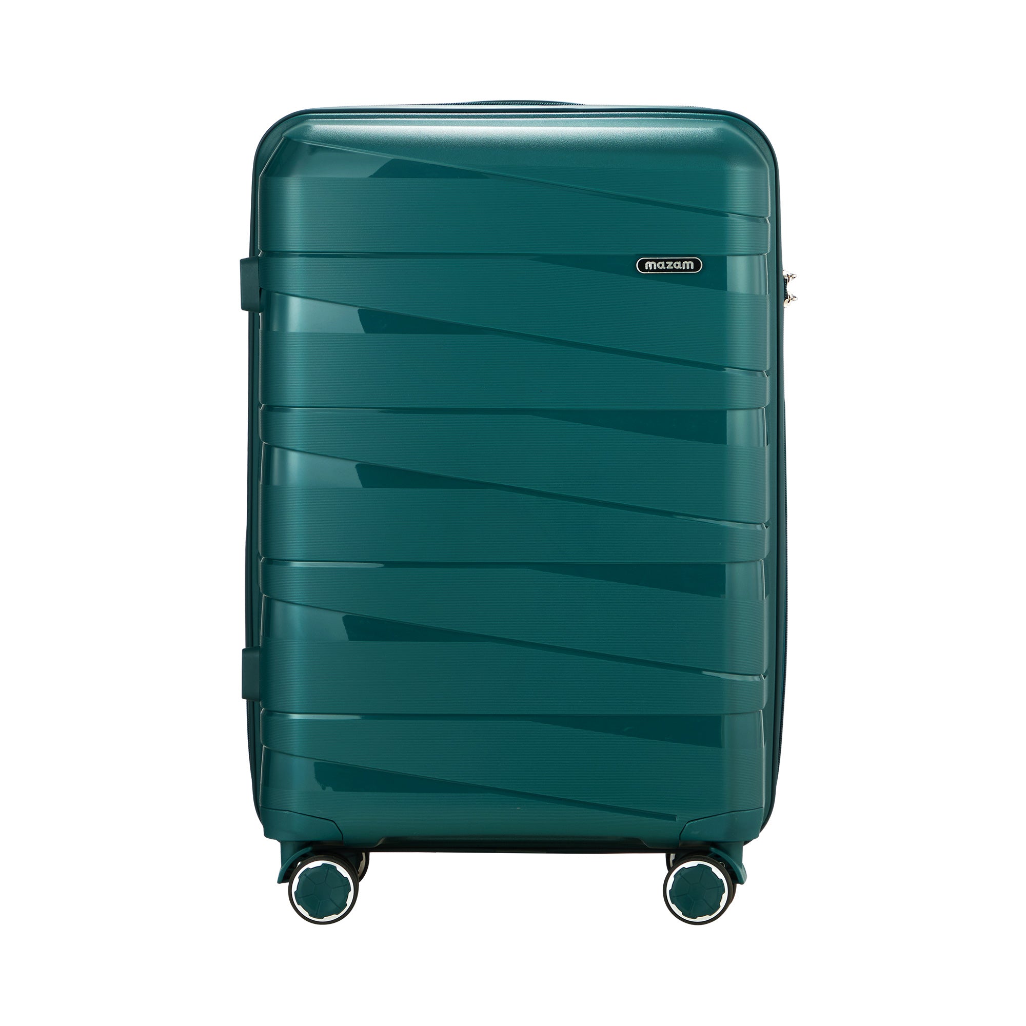 Mazam 28" Luggage Suitcase Trolley Set Travel TSA Lock Storage PP Case Green - Sunyee