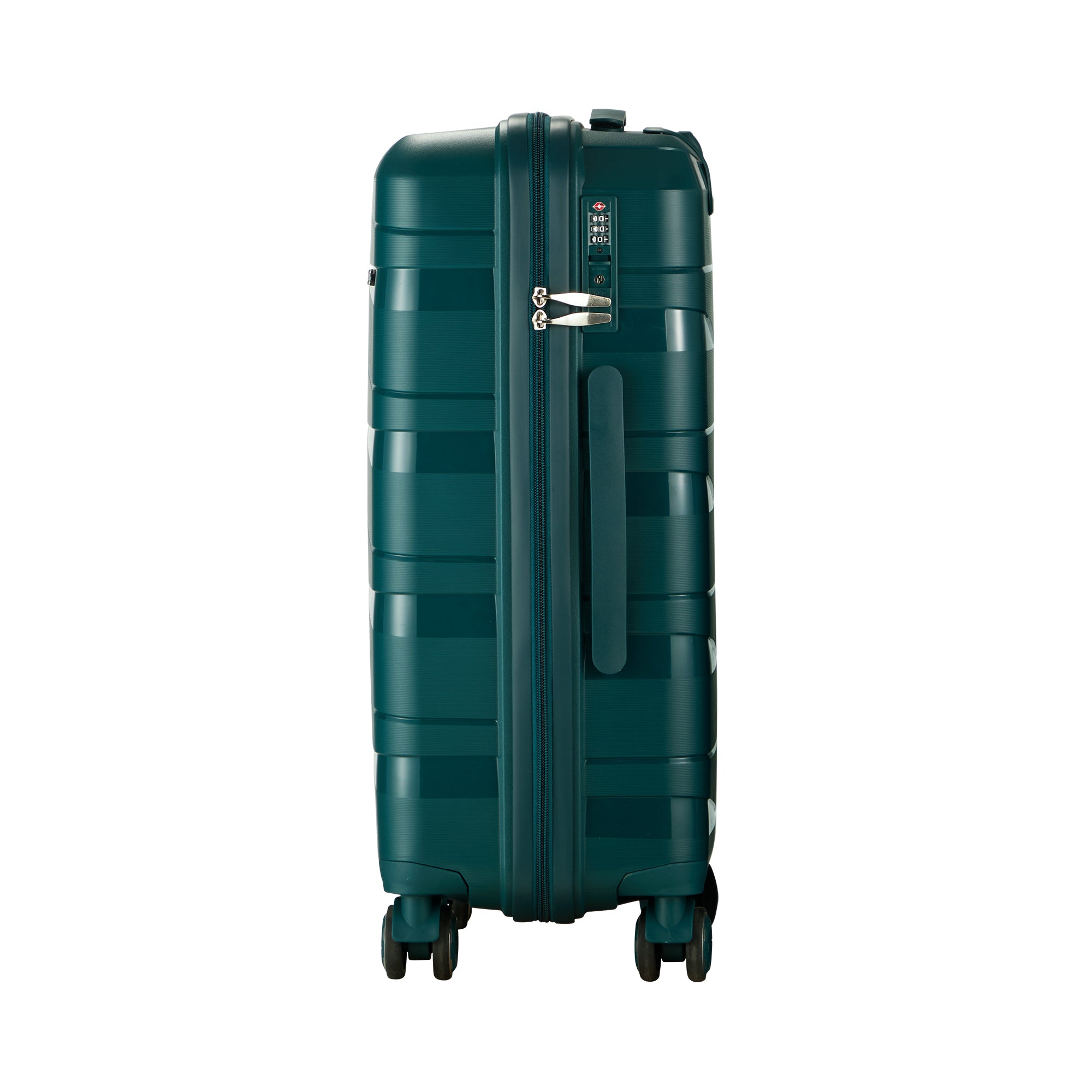 Mazam 28" Luggage Suitcase Trolley Set Travel TSA Lock Storage PP Case Green - Sunyee