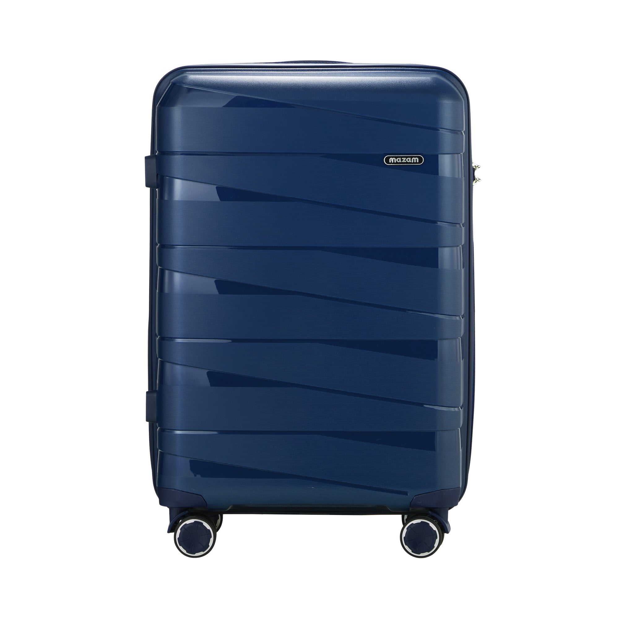 Mazam 28" Luggage Suitcase Trolley Set Travel TSA Lock Storage PP Case Navy - Sunyee
