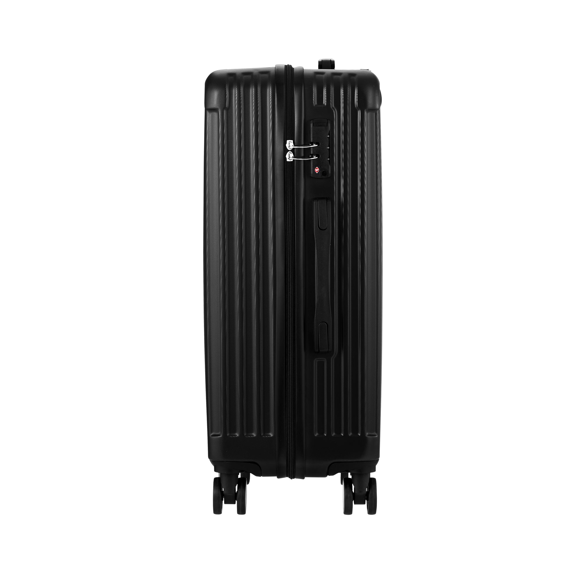Mazam 28" Luggage Suitcase Trolley Set Travel TSA Lock Storage ABS Case Black - Sunyee