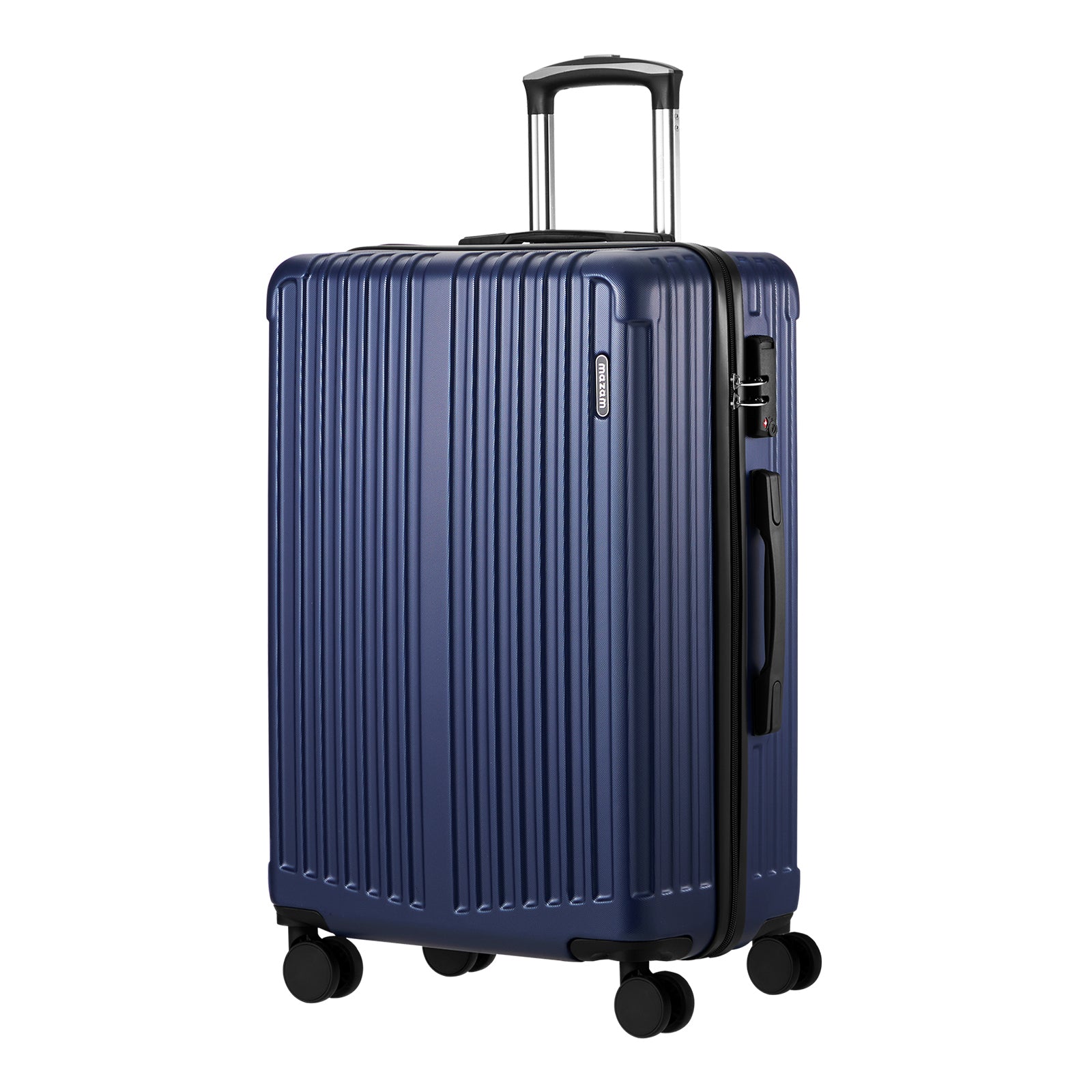 Mazam 28" Luggage Suitcase Trolley Set Travel TSA Lock Storage ABS Case Navy - Sunyee