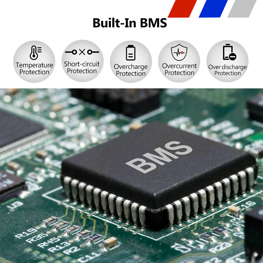 Mobi 12V 200AH Lithium Iron Phosphate Battery LiFePO4 Deep Cycle - Sunyee