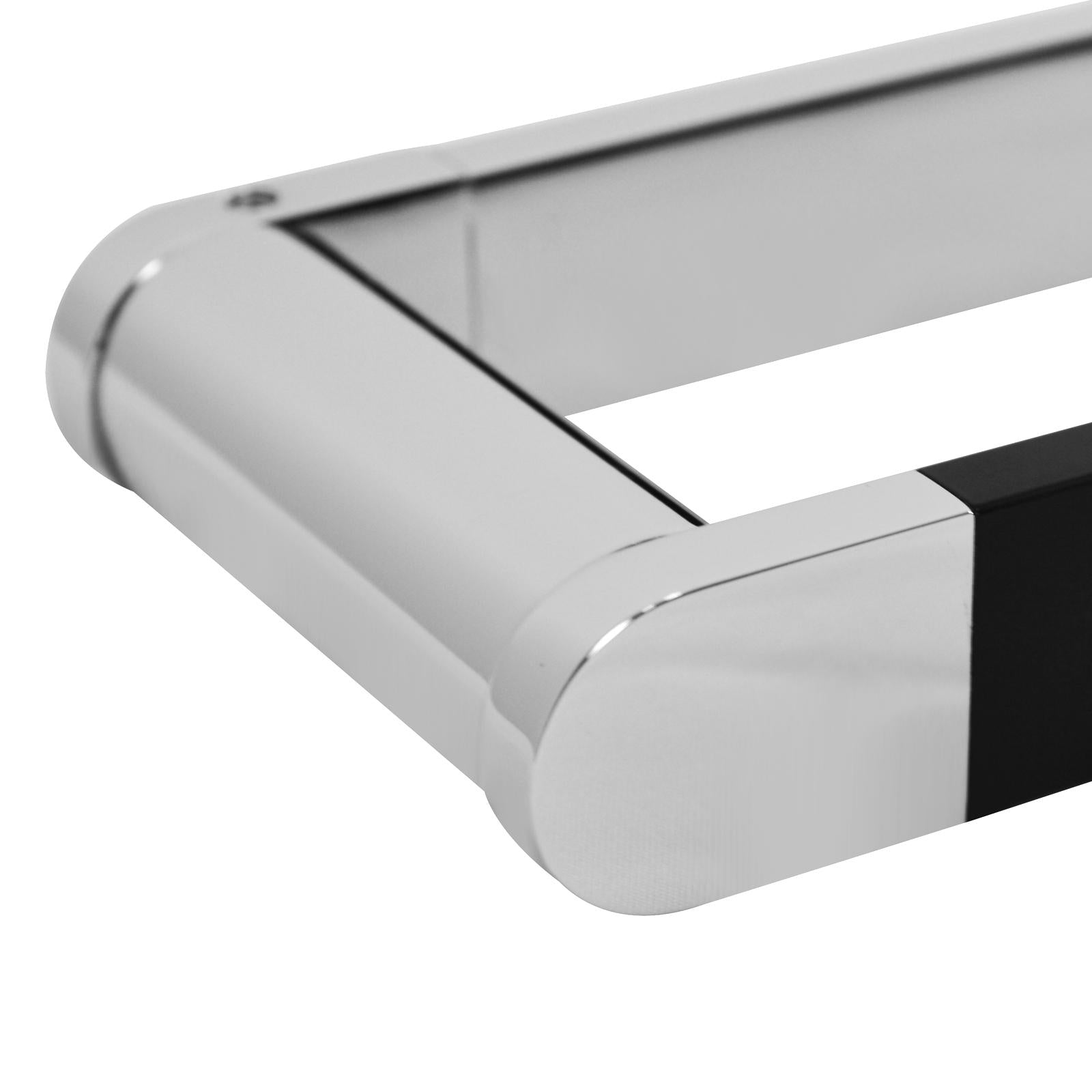 Single Towel Rail 345mm Rack Bar Holder Bathroom Accessories Chrome - Sunyee