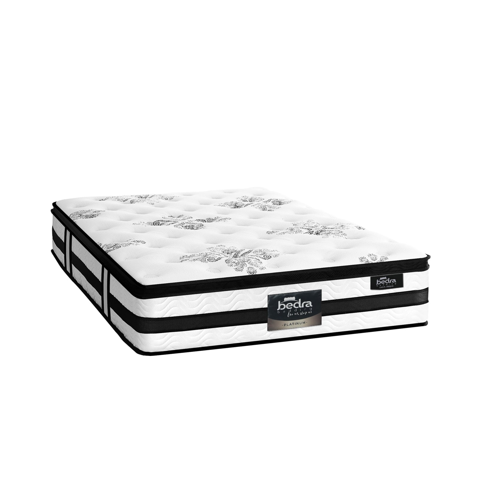 Bedra Double Mattress Bed Cool Gel Foam Pocket Spring Medium Firm 34CM - Sunyee