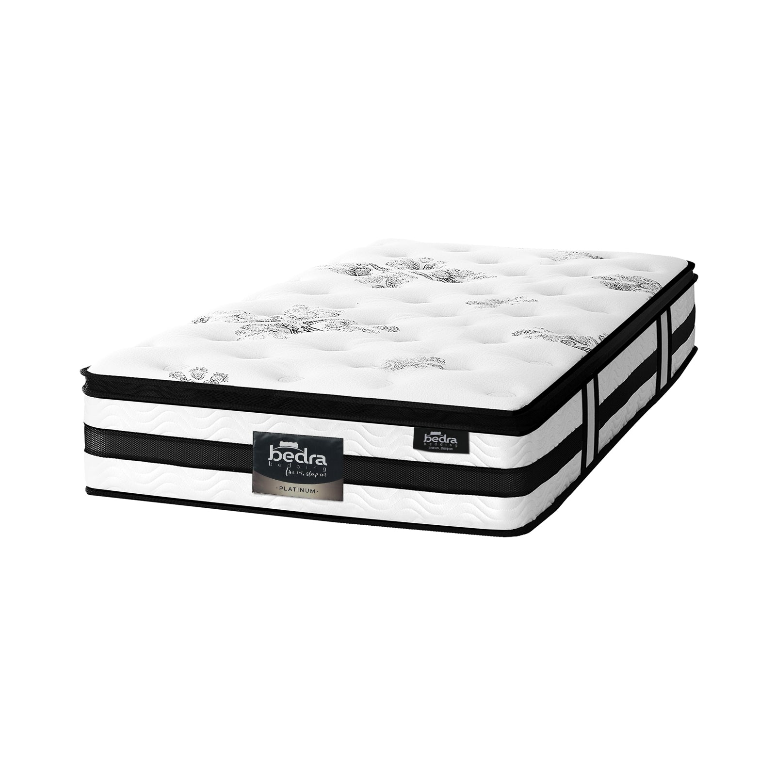 Bedra Single Mattress Bed Cool Gel Foam Pocket Spring Medium Firm 34CM - Sunyee