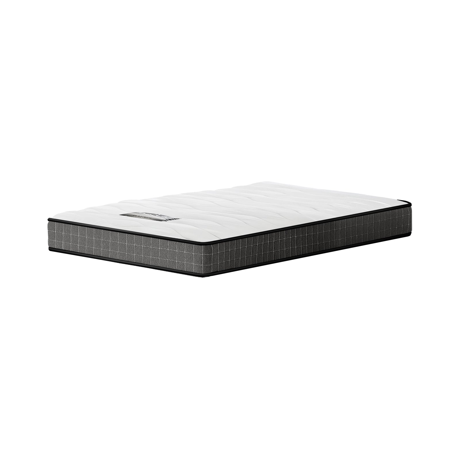 Bedra King Single Mattress Bed Tight Top Bonnell Spring Foam Medium Firm 13CM - Sunyee