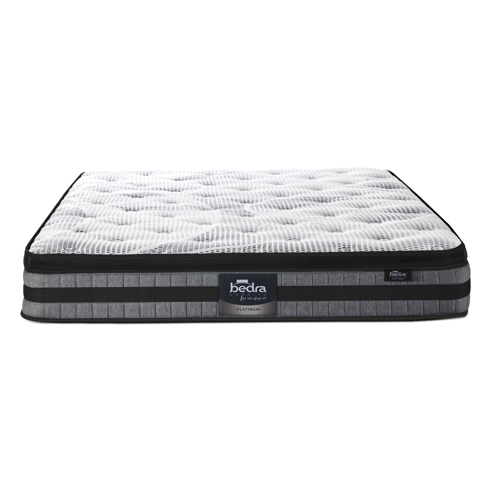 Bedra Double King Single Queen King Mattress Cool Gel Foam Pillowtop Bed 22cm - Sunyee
