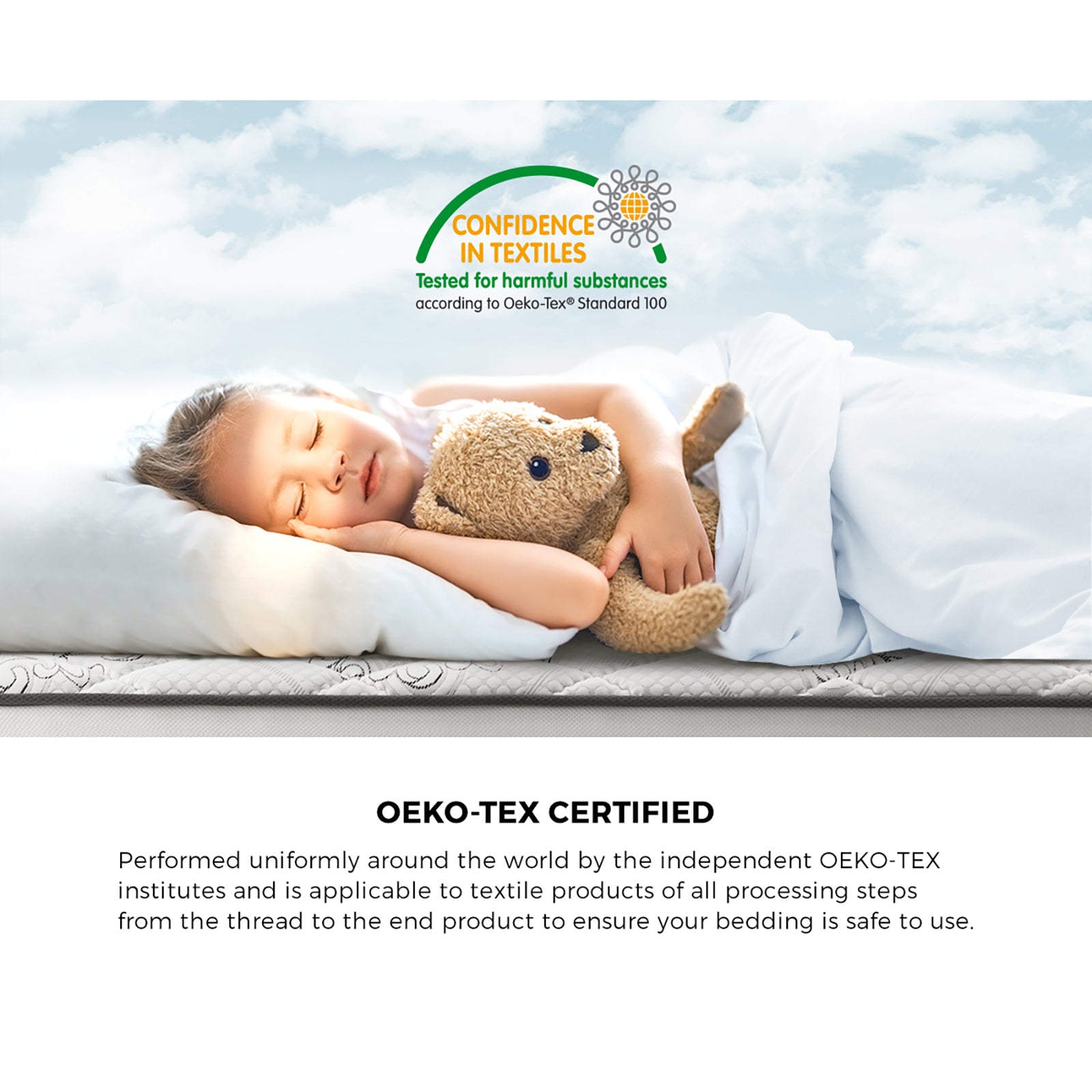 Bedra King Mattress Luxury Foam Bed Firm Pocket Spring 30cm - Sunyee