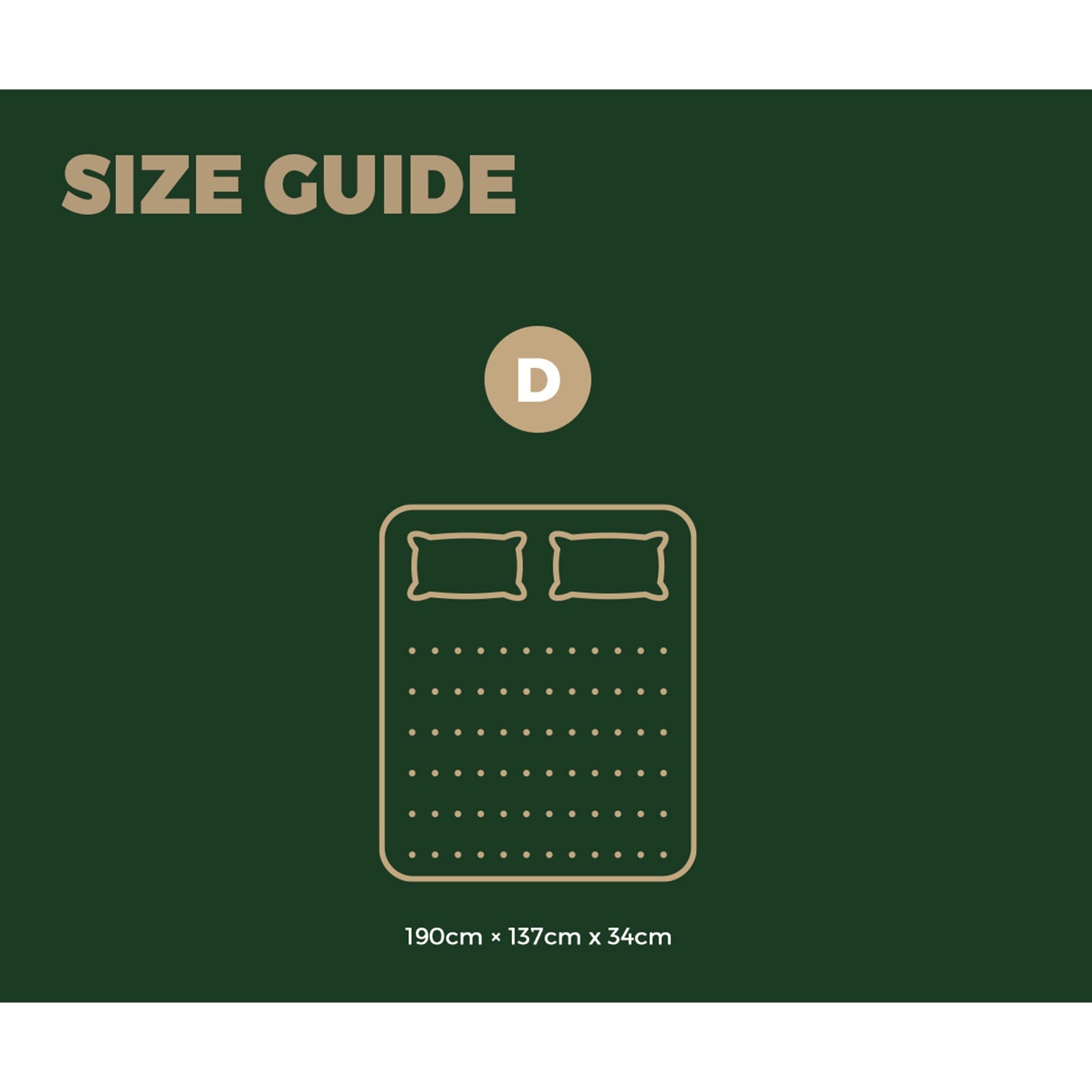 Bedra Double Mattress Breathable Spring Mattress Euro Top Latex Foam 34cm 7 zone - Sunyee