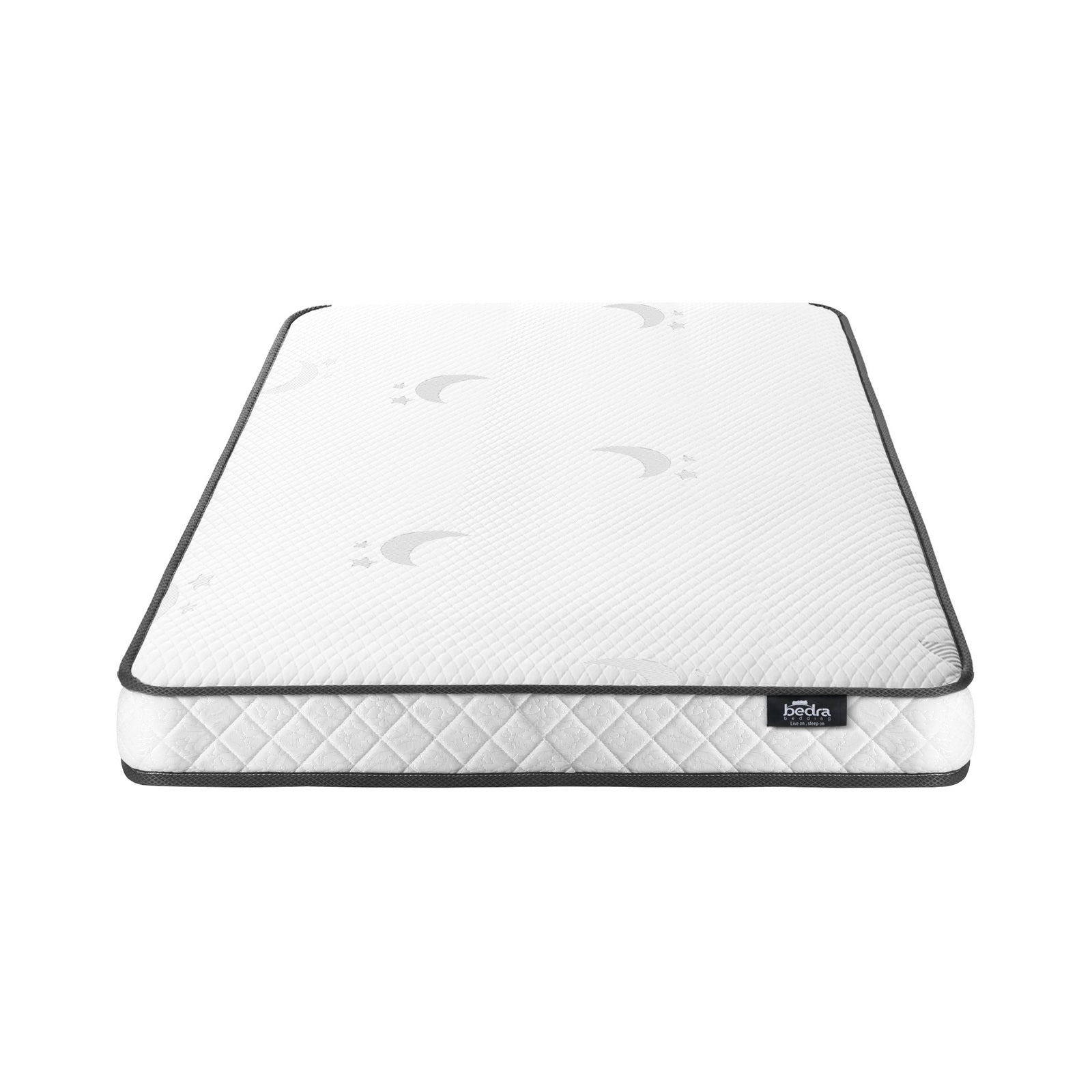 Bedra Double Mattress Tight Top Bed Bonnell Spring Foam 13CM - Sunyee