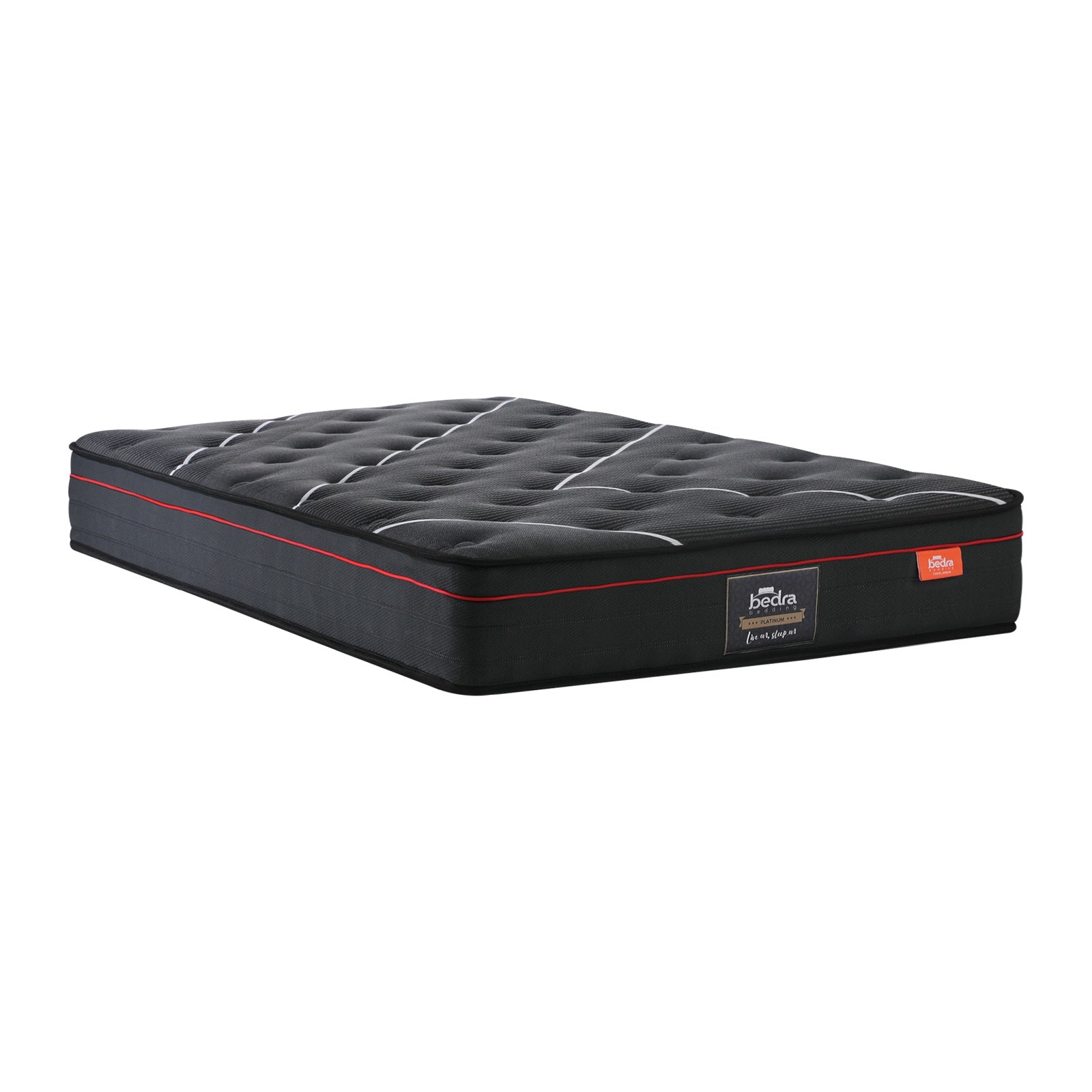 Bedra King Single Mattress Tight Top Bed Cool Gel Foam Pocket Spring 22cm Medium - Sunyee