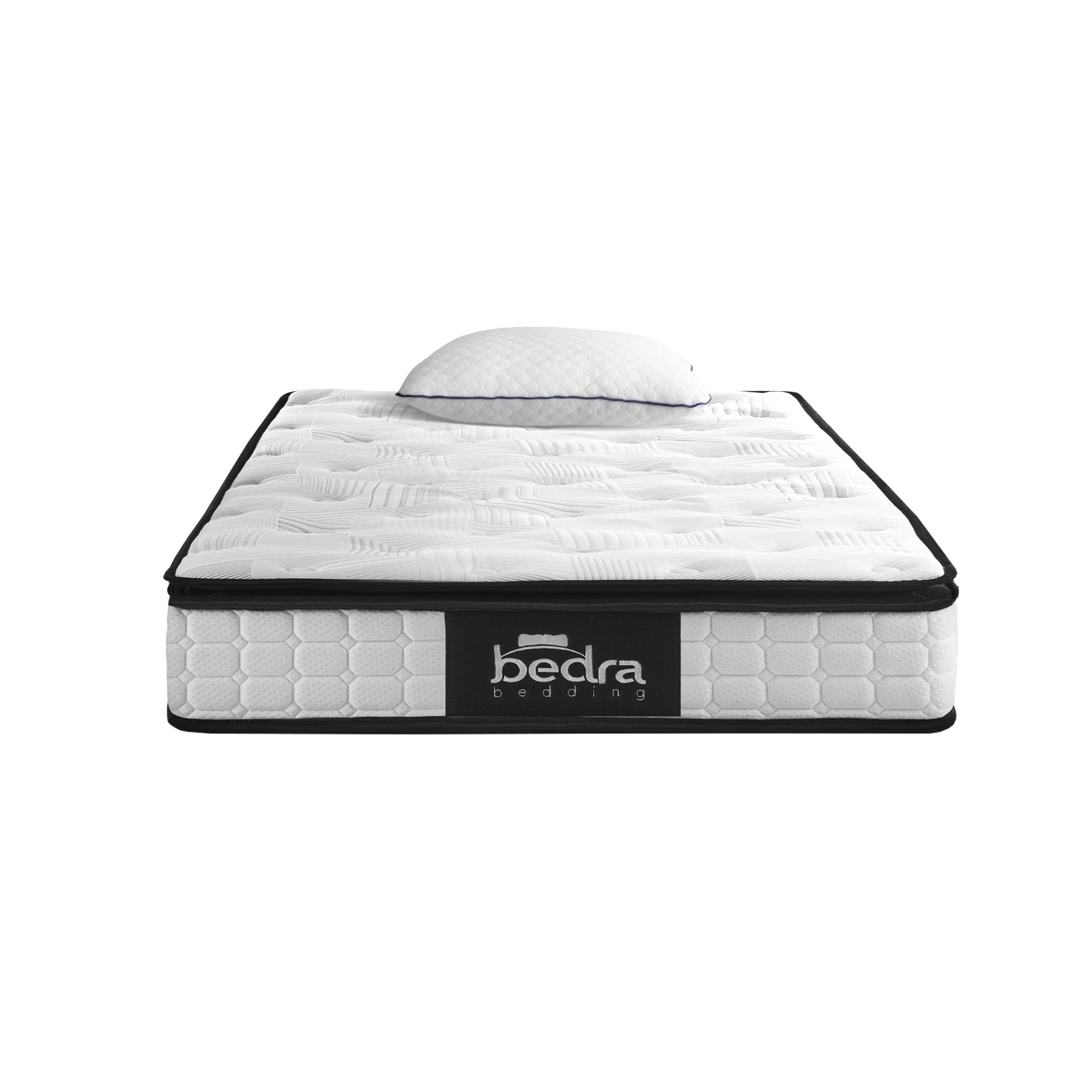 Bedra King Single Mattress 22CM Cool Gel Foam Bonnell Spring with Pillow - Sunyee