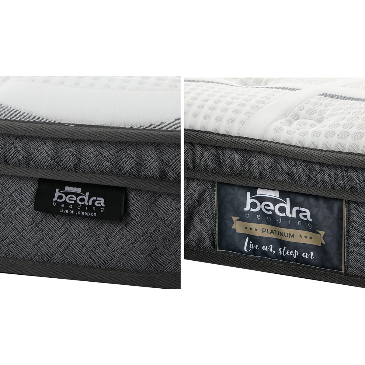 Bedra Single Mattress Bonnell Spring Tight Top Bed Medium Firm 21CM - Sunyee