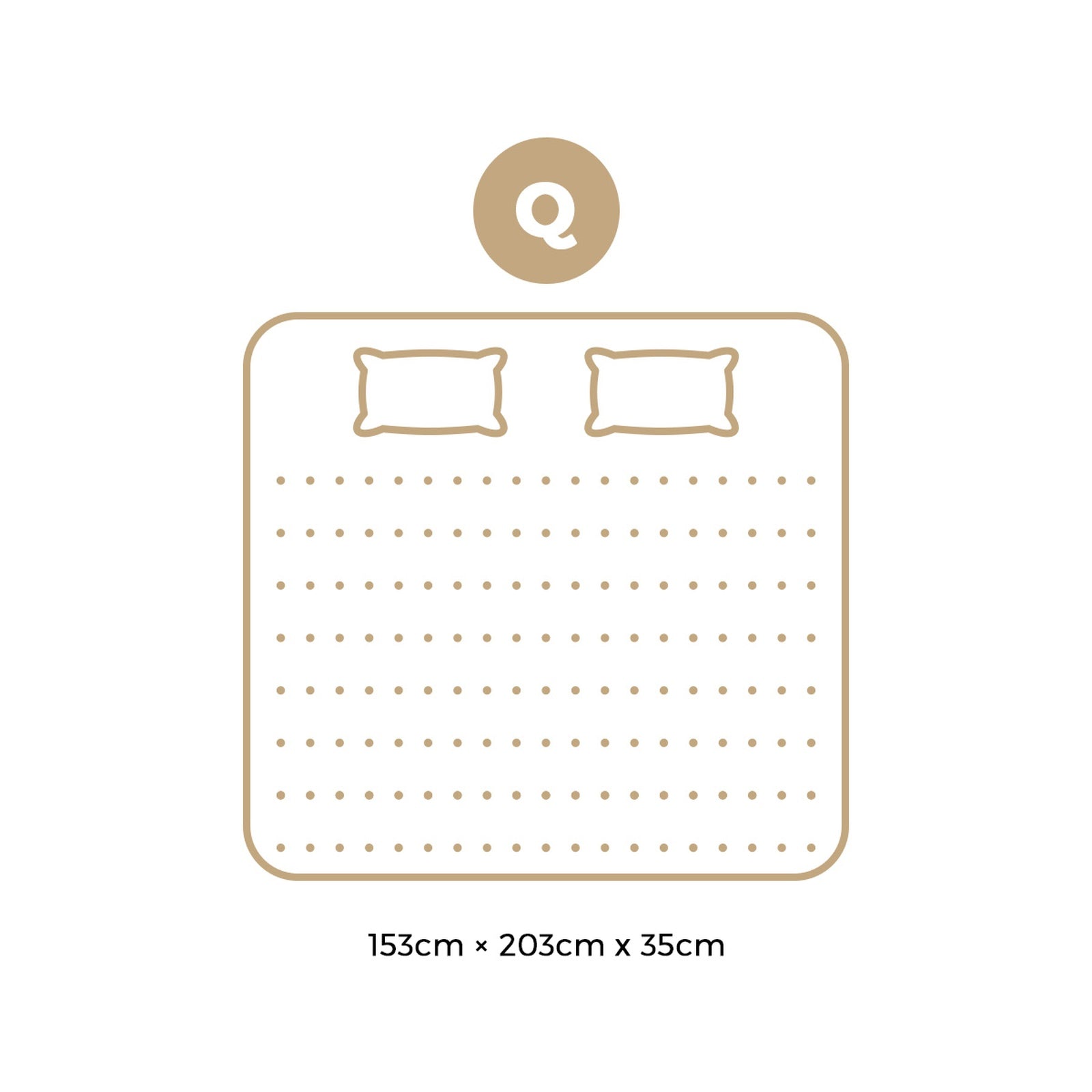 Bedra Queen Mattress 9 Zone Pocket Spring Foam Bamboo Euro Top 35cm - Sunyee