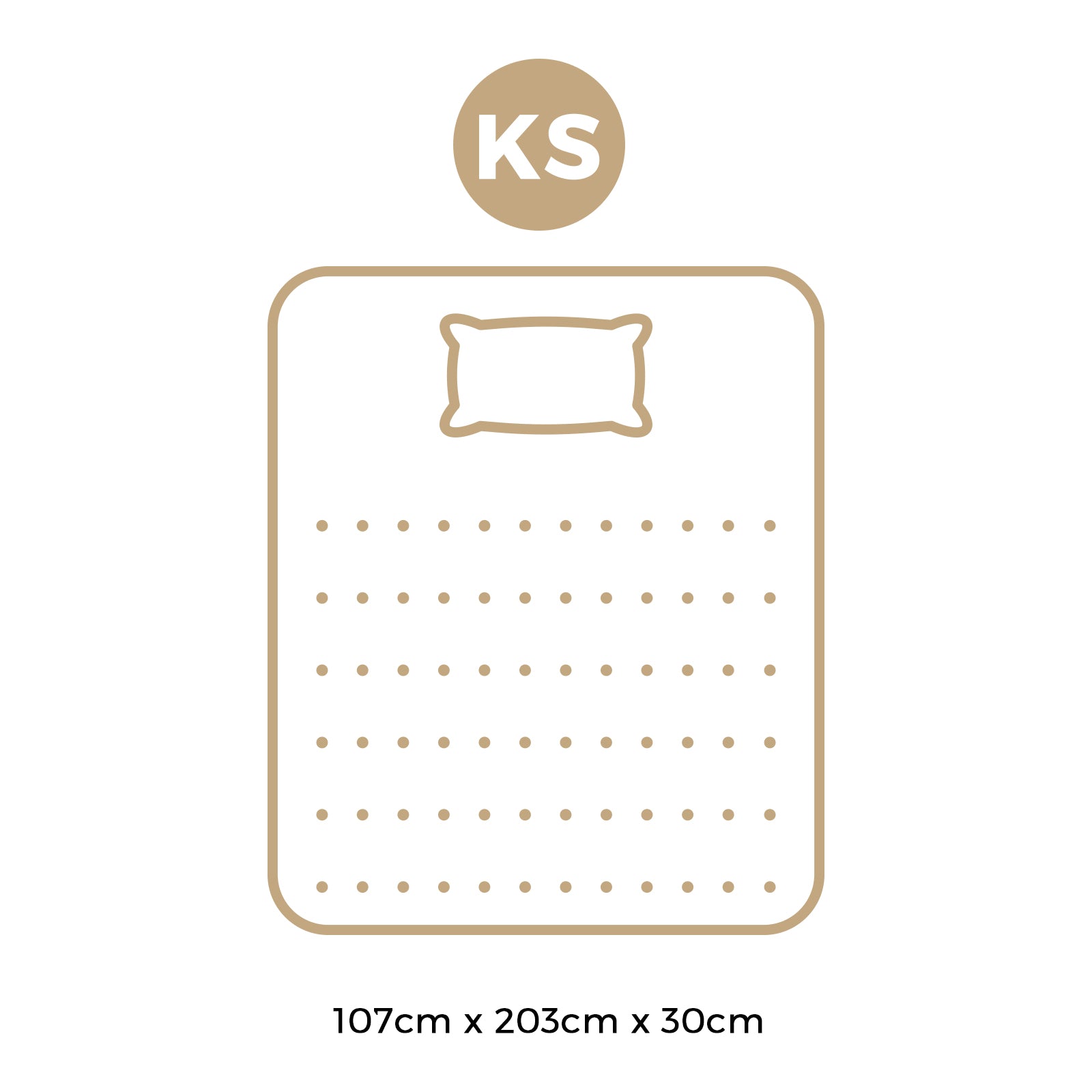 Bedra King Single Mattress Pocket Spring Cool Gel Foam Medium Firm Euro Top - Sunyee