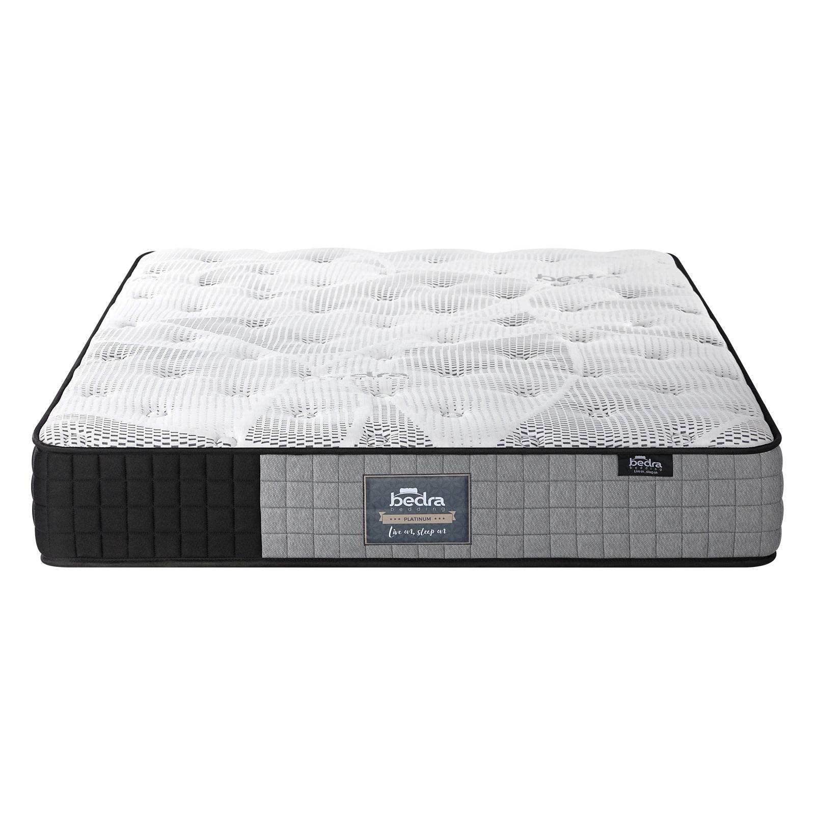 Bedra Queen Mattress Tight Top Foam Pocketed Springs Anti-disturbance 24cm - Sunyee