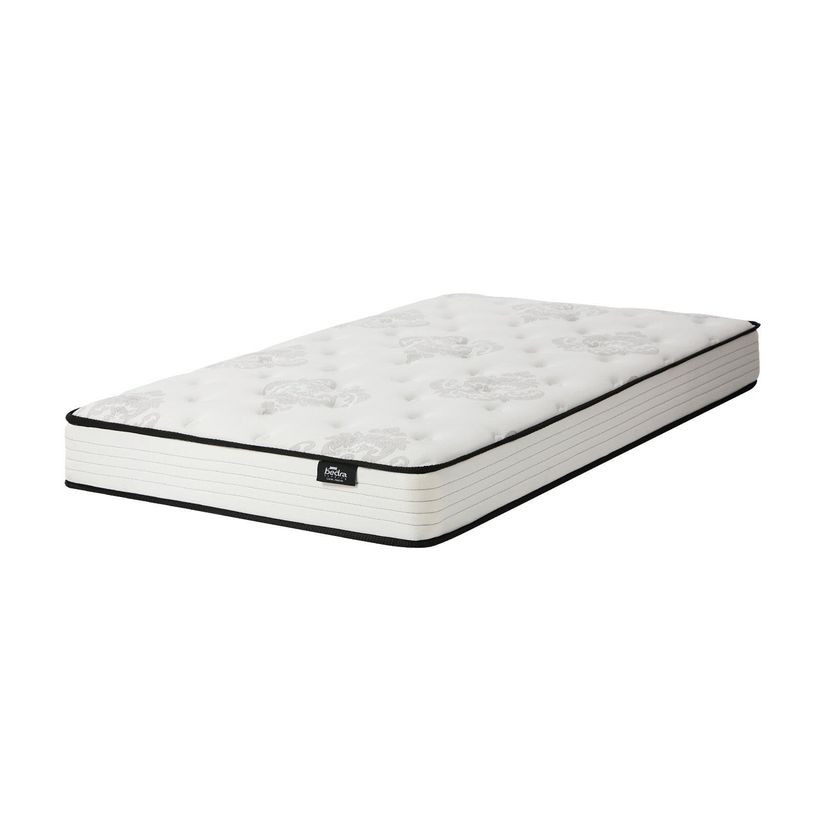 Bedra King Single Mattress Bonnell Spring Foam Bed Medium Firm Breathable 16cm