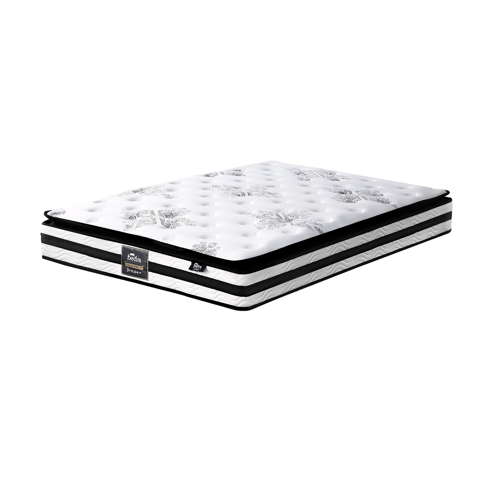 Bedra Double Mattress Breathable Luxury Bed Bonnell Spring Foam Medium 22cm - Sunyee