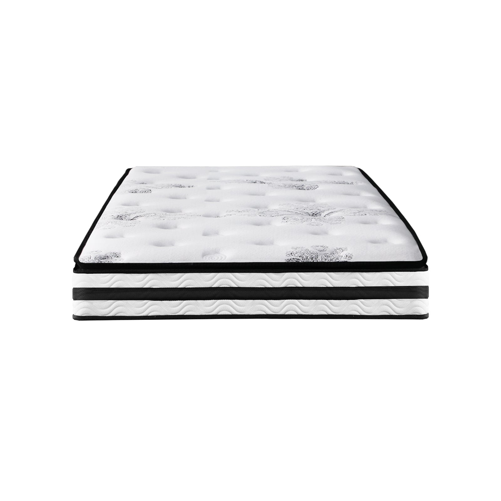 Bedra King Single Mattress Breathable Luxury Bed Bonnell Spring Foam Medium 22cm - Sunyee