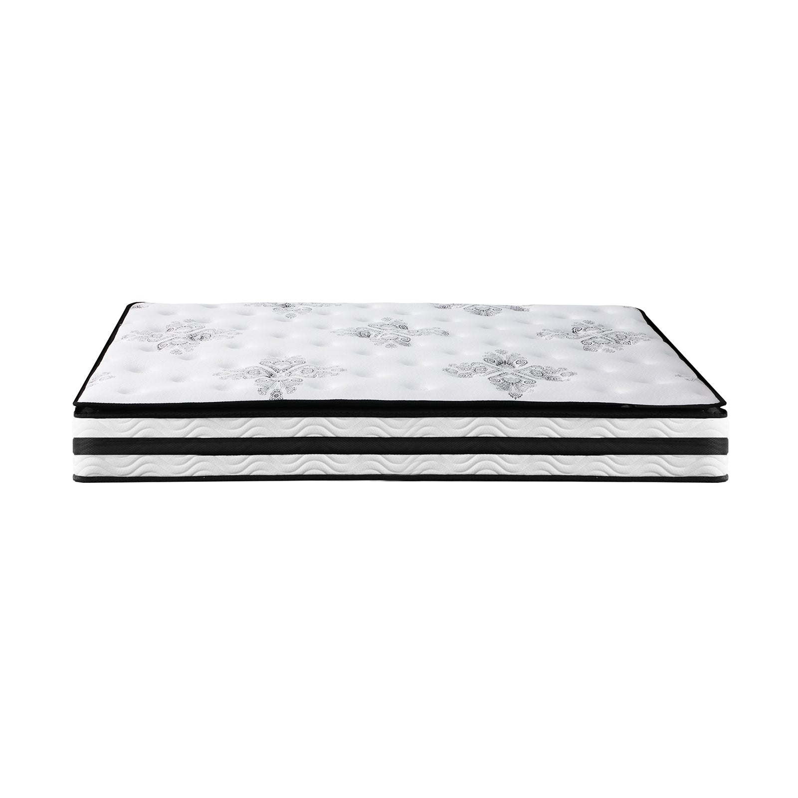Bedra Queen Mattress Breathable Luxury Bed Bonnell Spring Foam Medium Firm 22cm - Sunyee