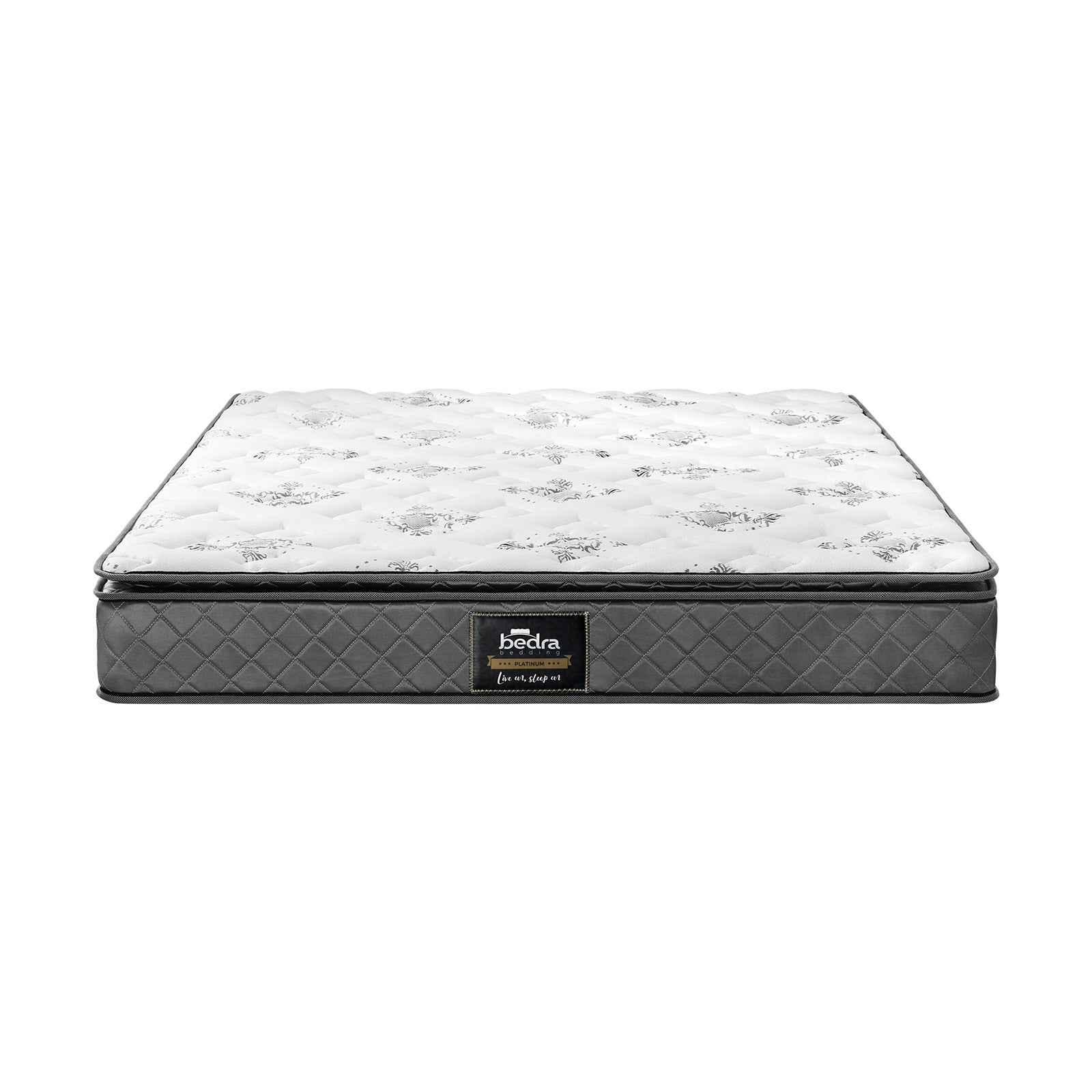 Bedra Double Mattress Breathable Luxury Bed Bonnell Spring Foam Medium 21cm - Sunyee