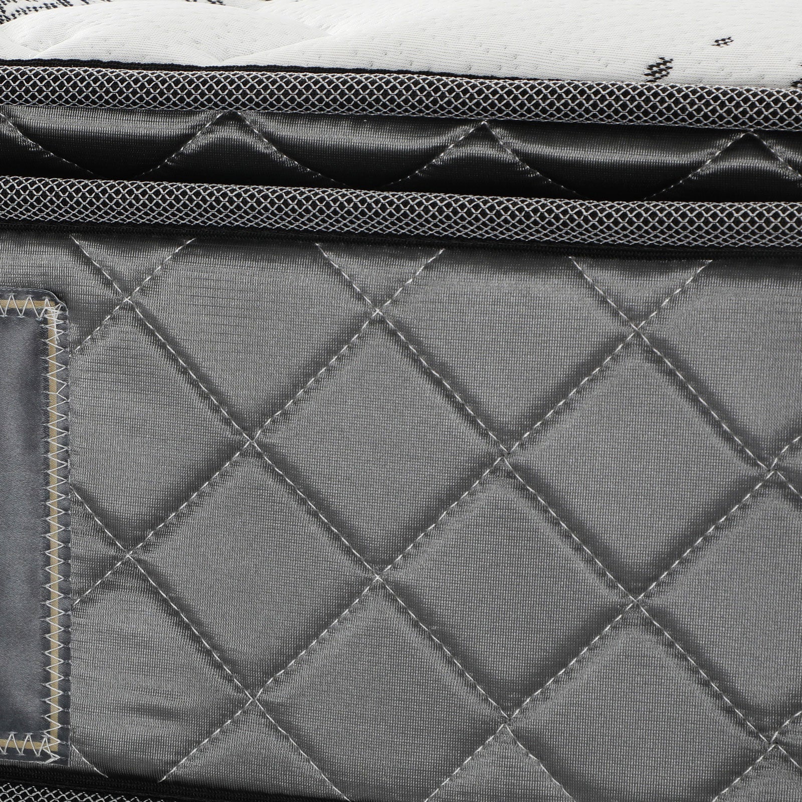 Bedra Double Mattress Breathable Luxury Bed Bonnell Spring Foam Medium 21cm - Sunyee