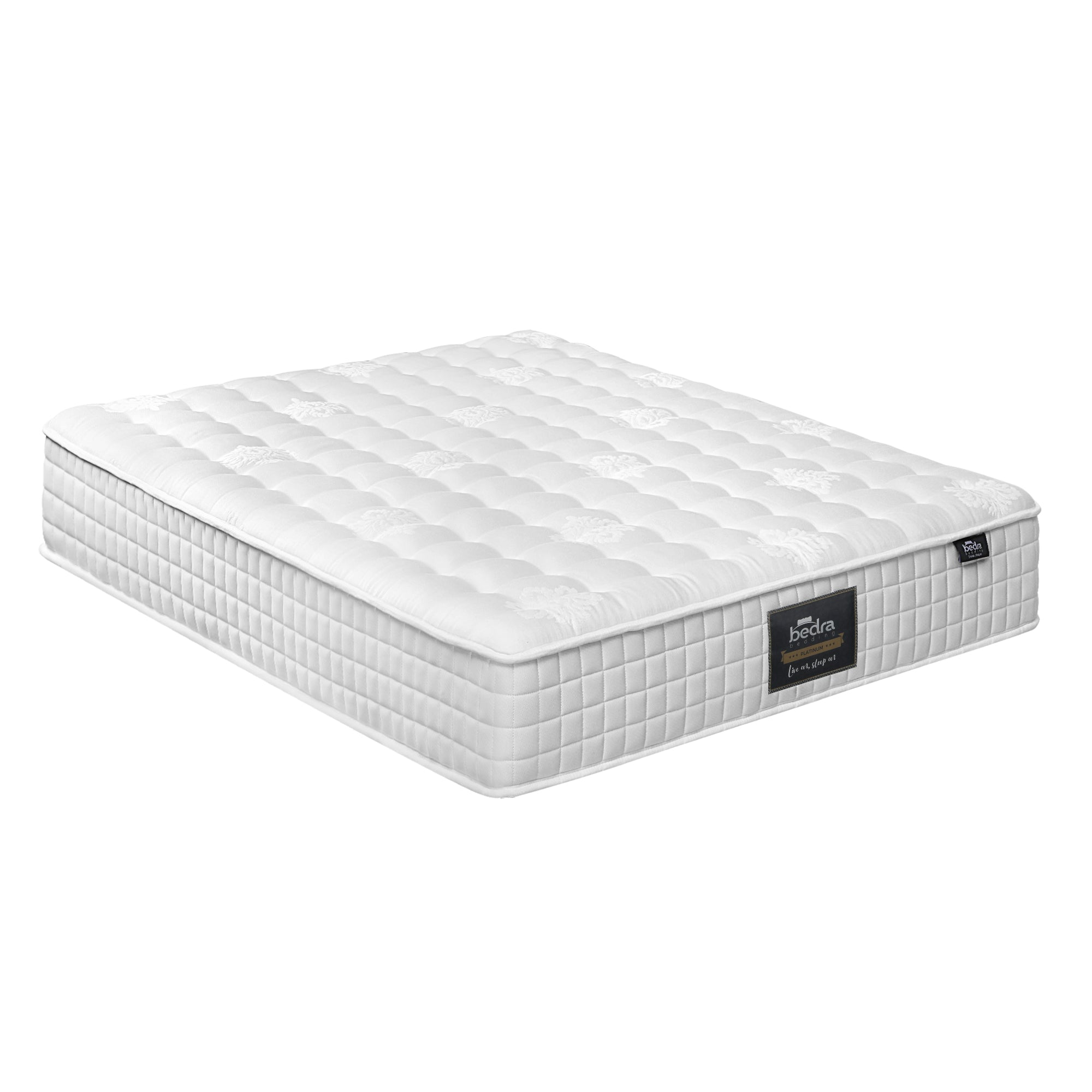 Bedra Mattress King Bed Luxury Tight Top Pocket Spring Foam Medium Firm 27cm - Sunyee