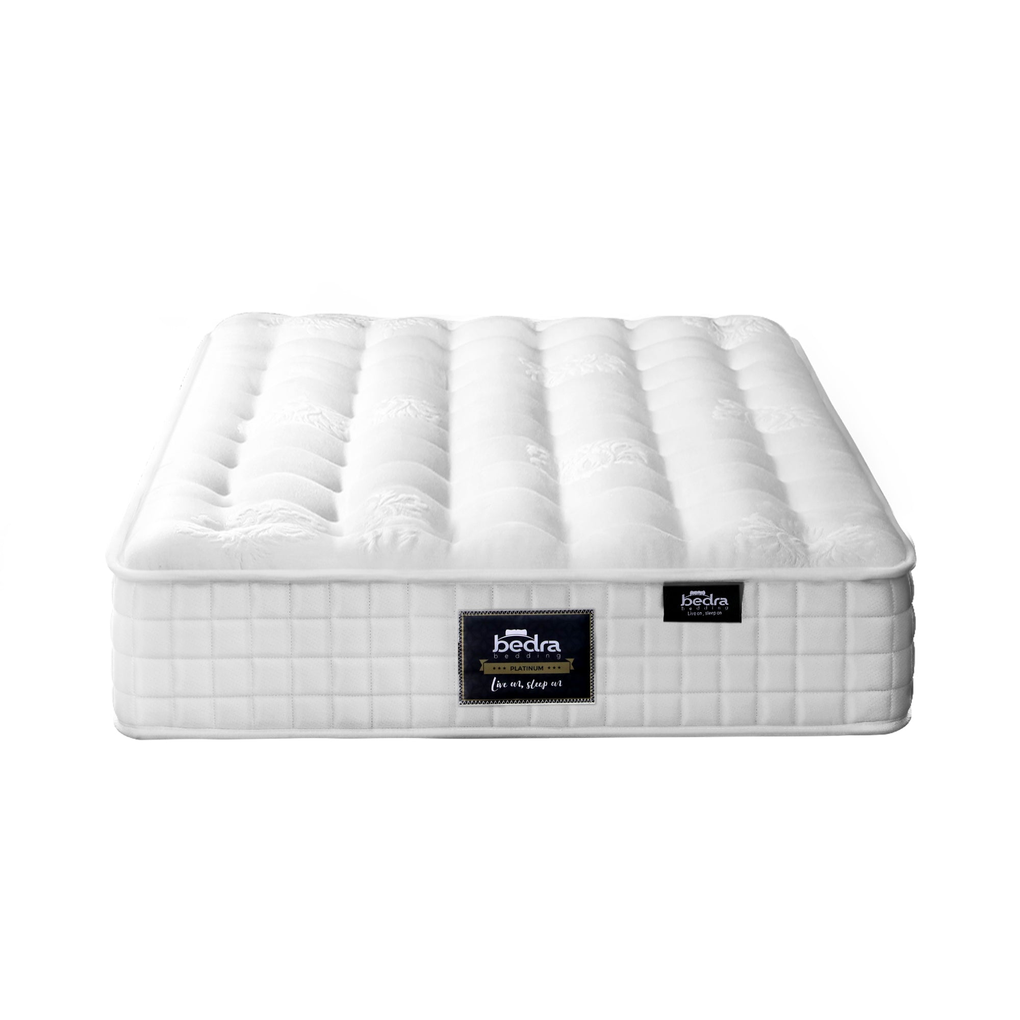 Bedra Mattress King Single Bed Luxury Tight Top Pocket Spring Foam Medium 27cm - Sunyee