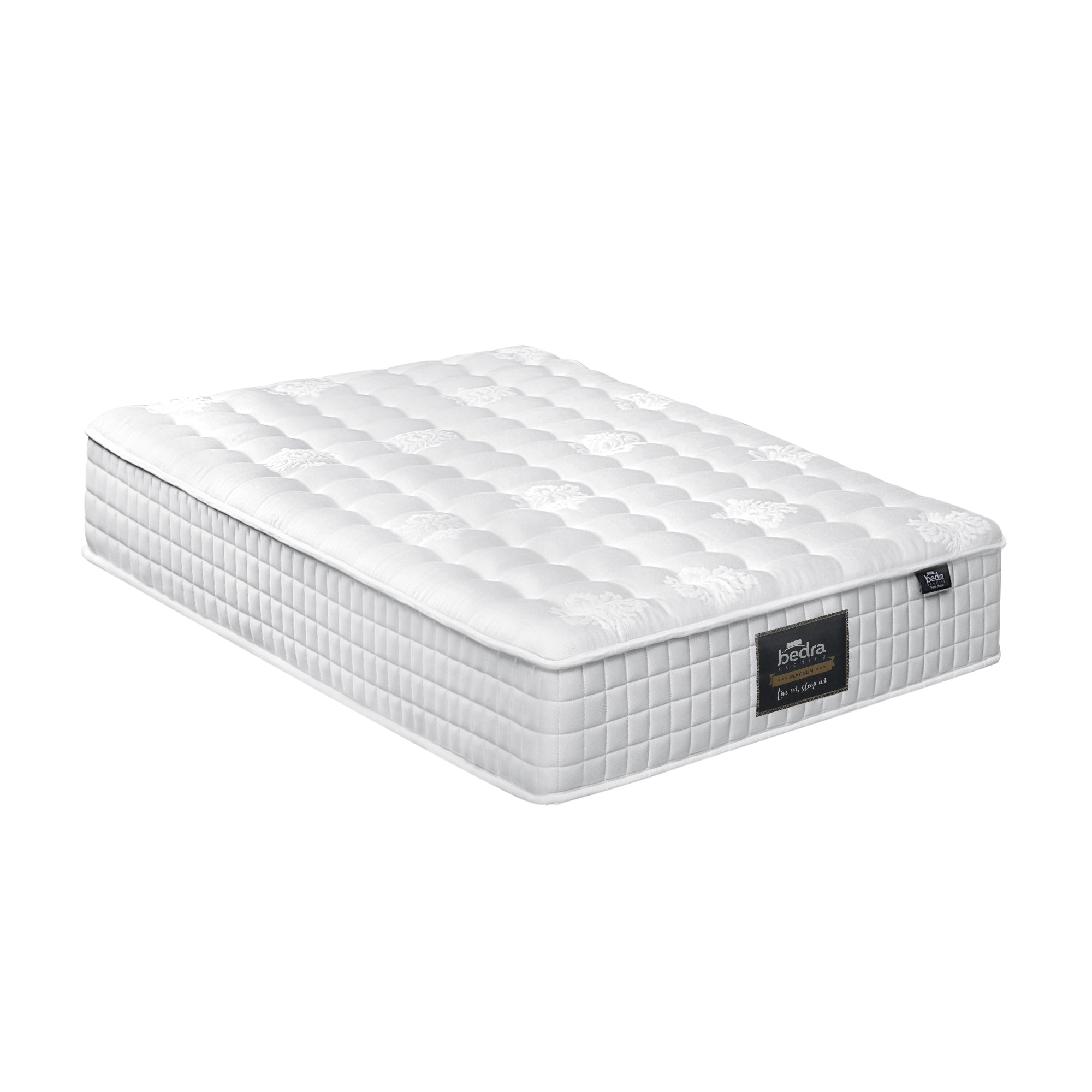 Bedra Mattress Single Bed Luxury Tight Top Pocket Spring Foam Medium Firm 27cm - Sunyee
