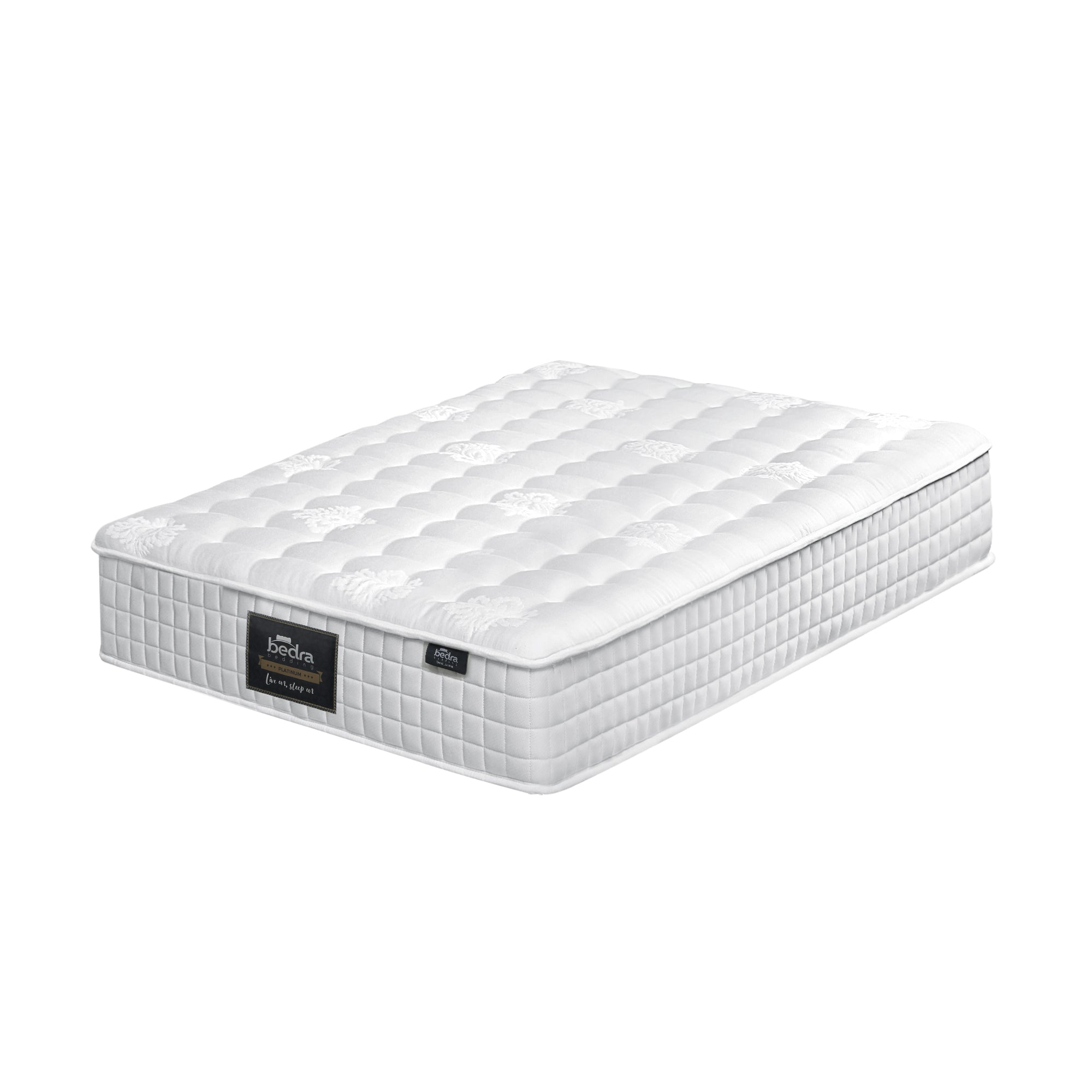 Bedra Mattress Single Bed Luxury Tight Top Pocket Spring Foam Medium Firm 27cm - Sunyee