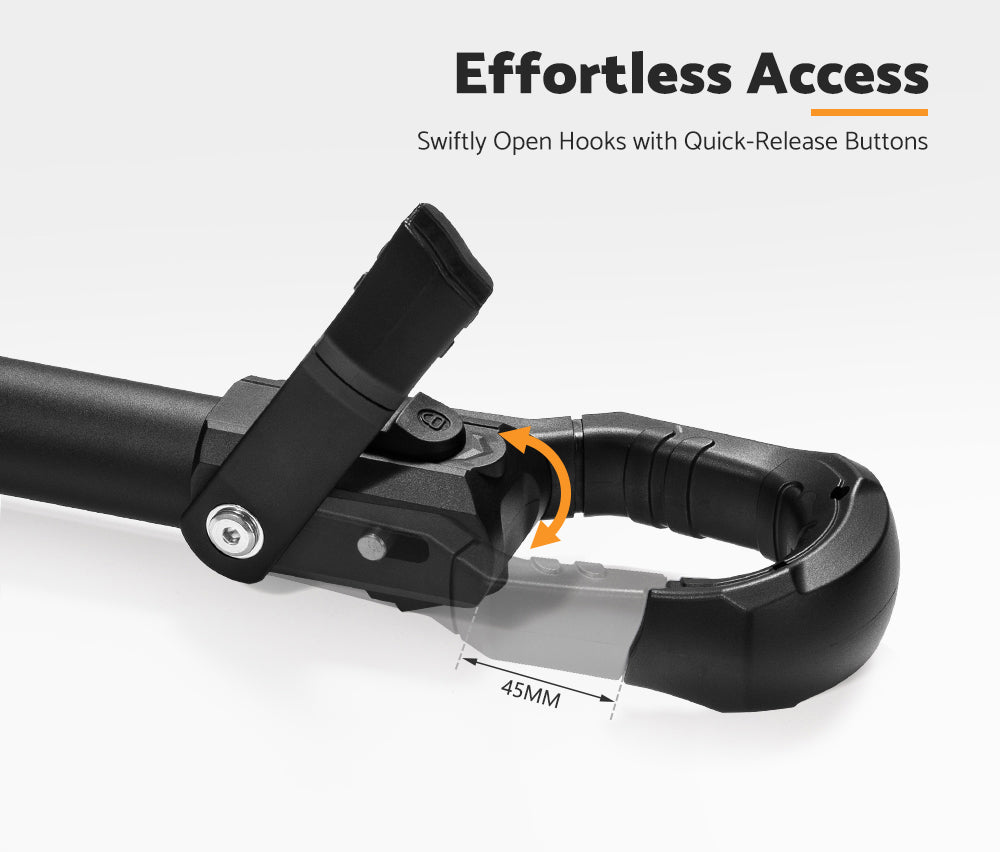 Mobi Bicycle Bike Bar Adjustable Frame Adapter Capacity 31.8kg For Car Bike Rack - Sunyee