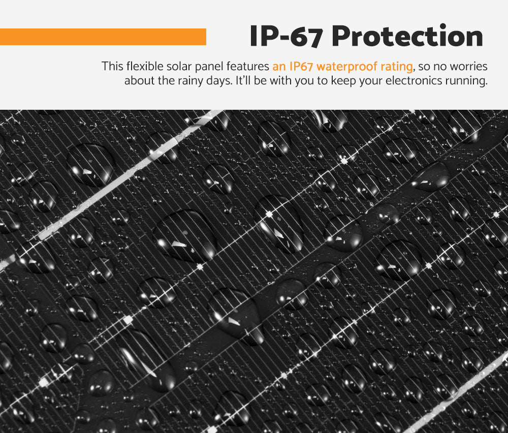 MOBI 200W Flexible Solar Panel Mono Cells 12V RV Boat Caravan Camping 4WD - Sunyee