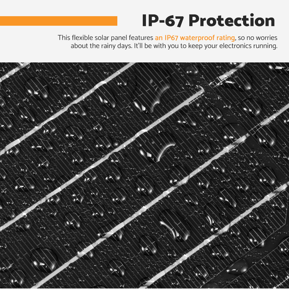 MOBI 300W Flexible Solar Panel Mono 12V RV Camping Caravan Boat - Sunyee