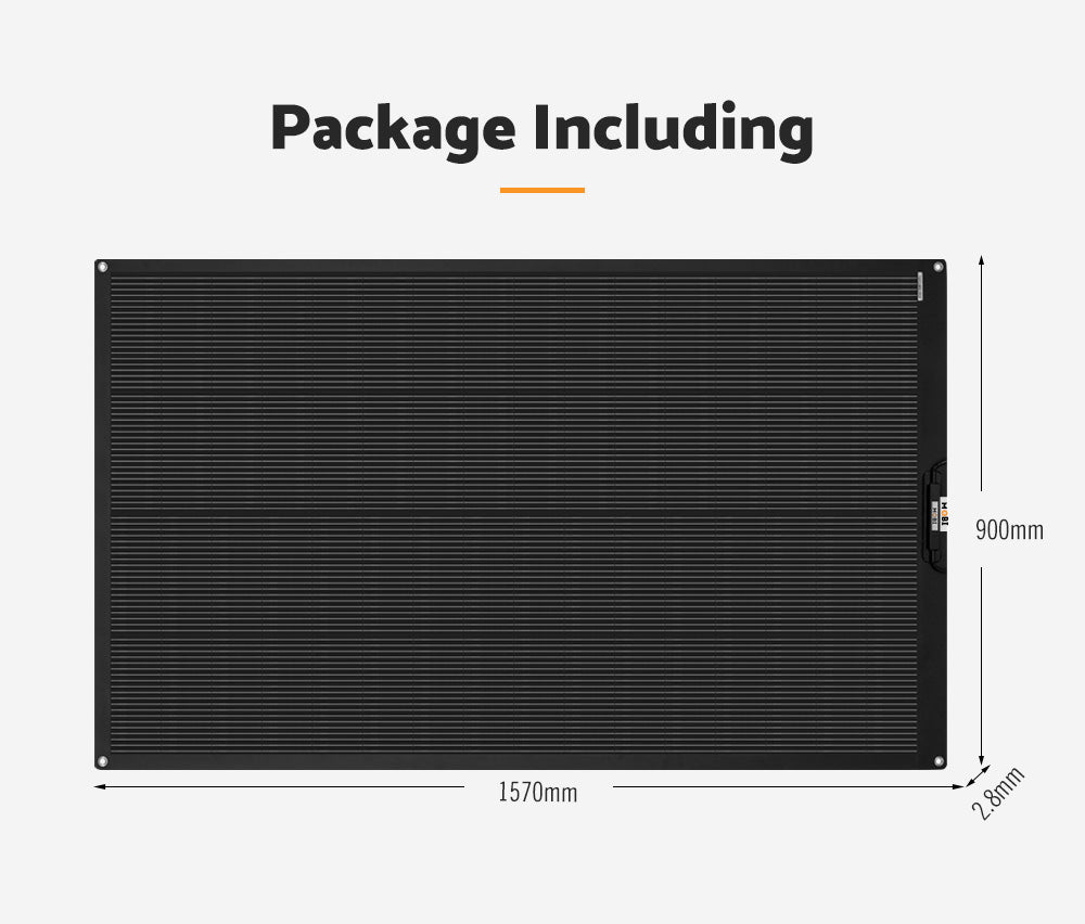 MOBI 400W Flexible Solar Panel Mono 12V RV Camping Caravan Boat
