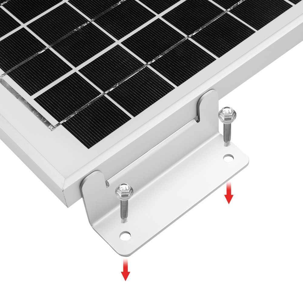 8x Solar Panel Mounting Z Bracket Aluminium for Caravan Roof Wall Mount - Sunyee