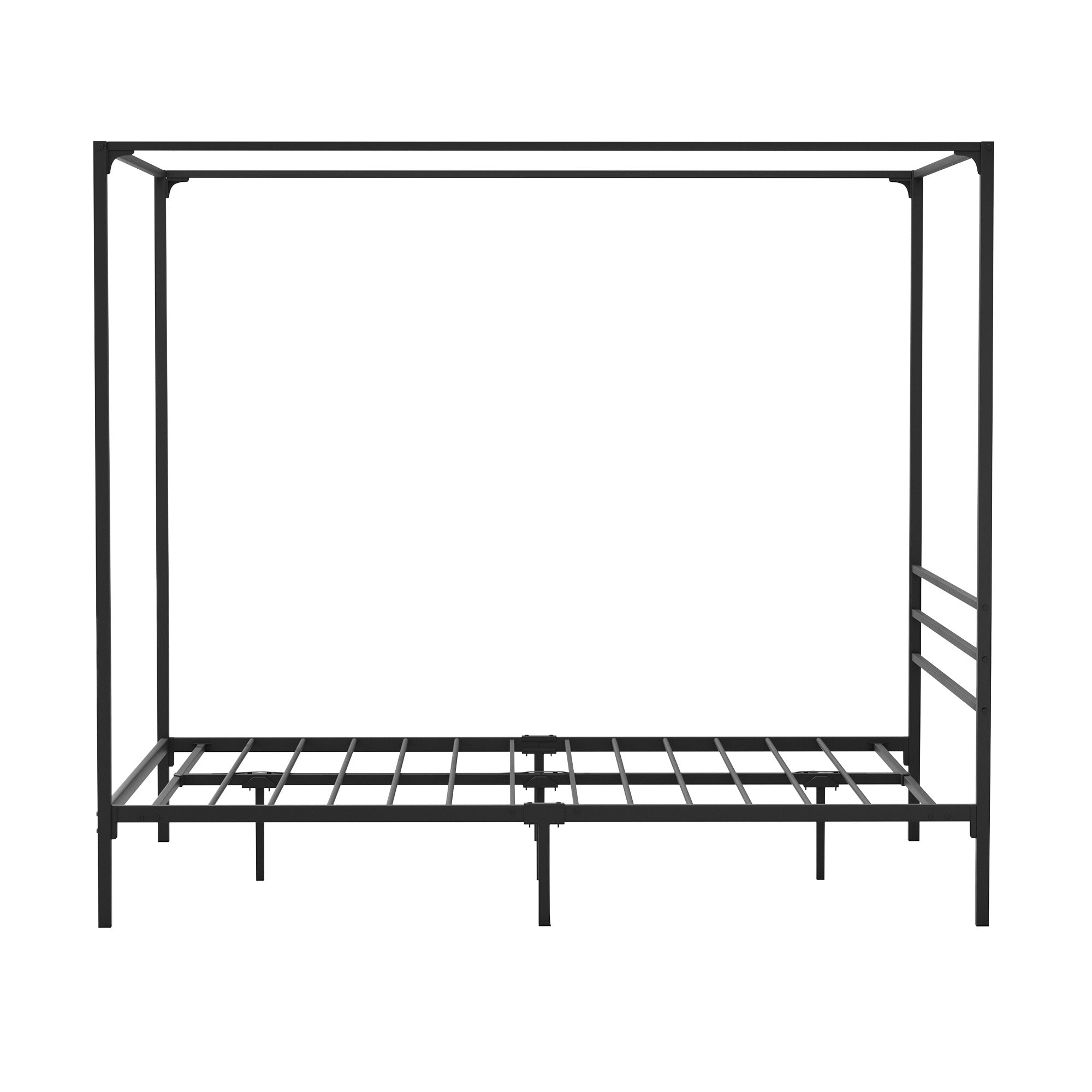 Oikiture Metal Canopy Bed Frame Queen Size Beds Platform - Sunyee